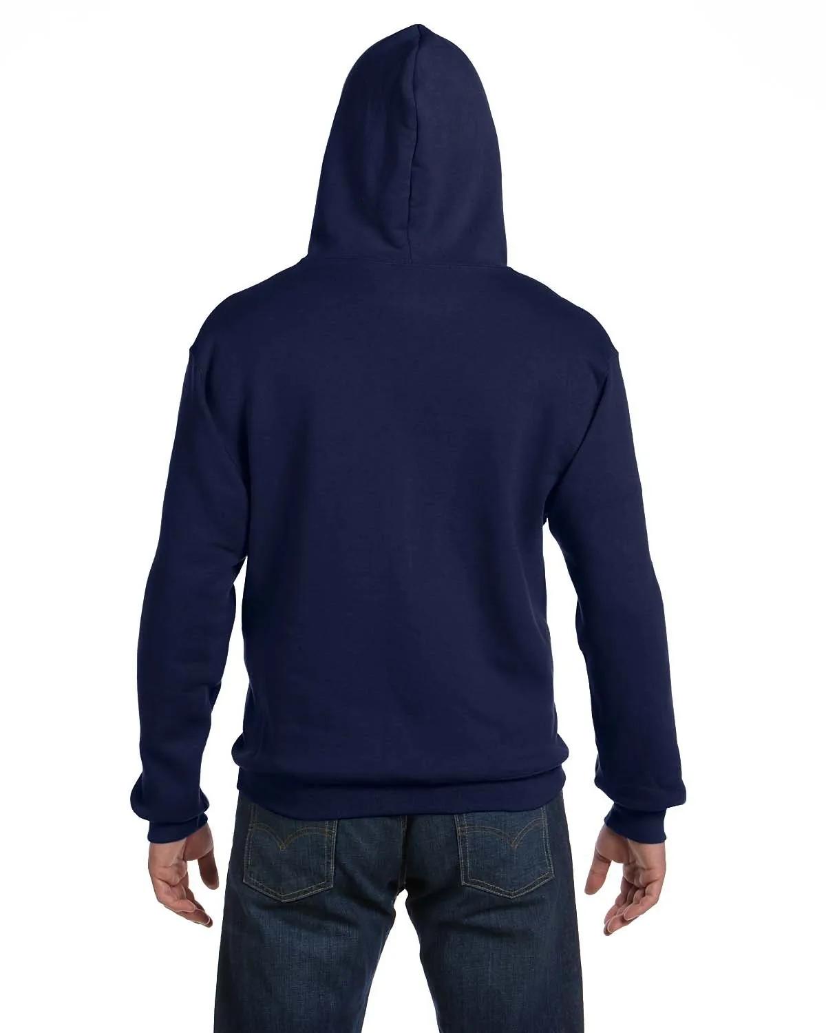 Adult Supercotton™ Full-Zip Hooded Sweatshirt 3 of 8