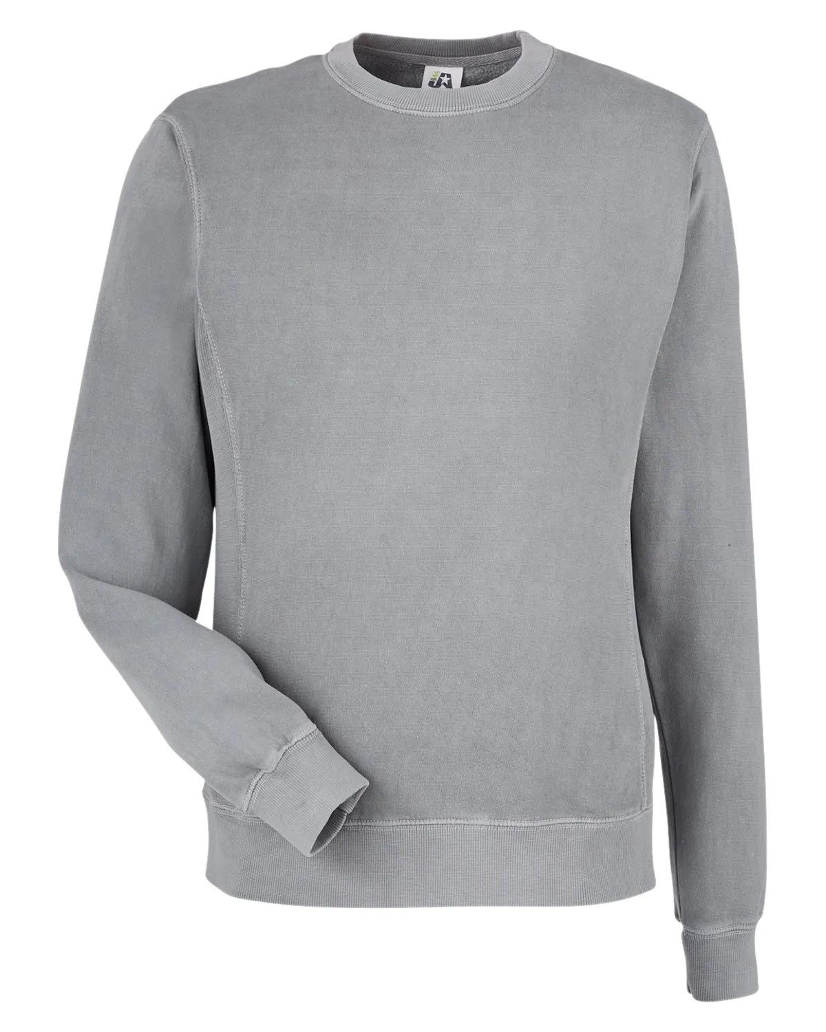 Unisex Pigment Dyed Fleece Sweatshirt 3 of 35