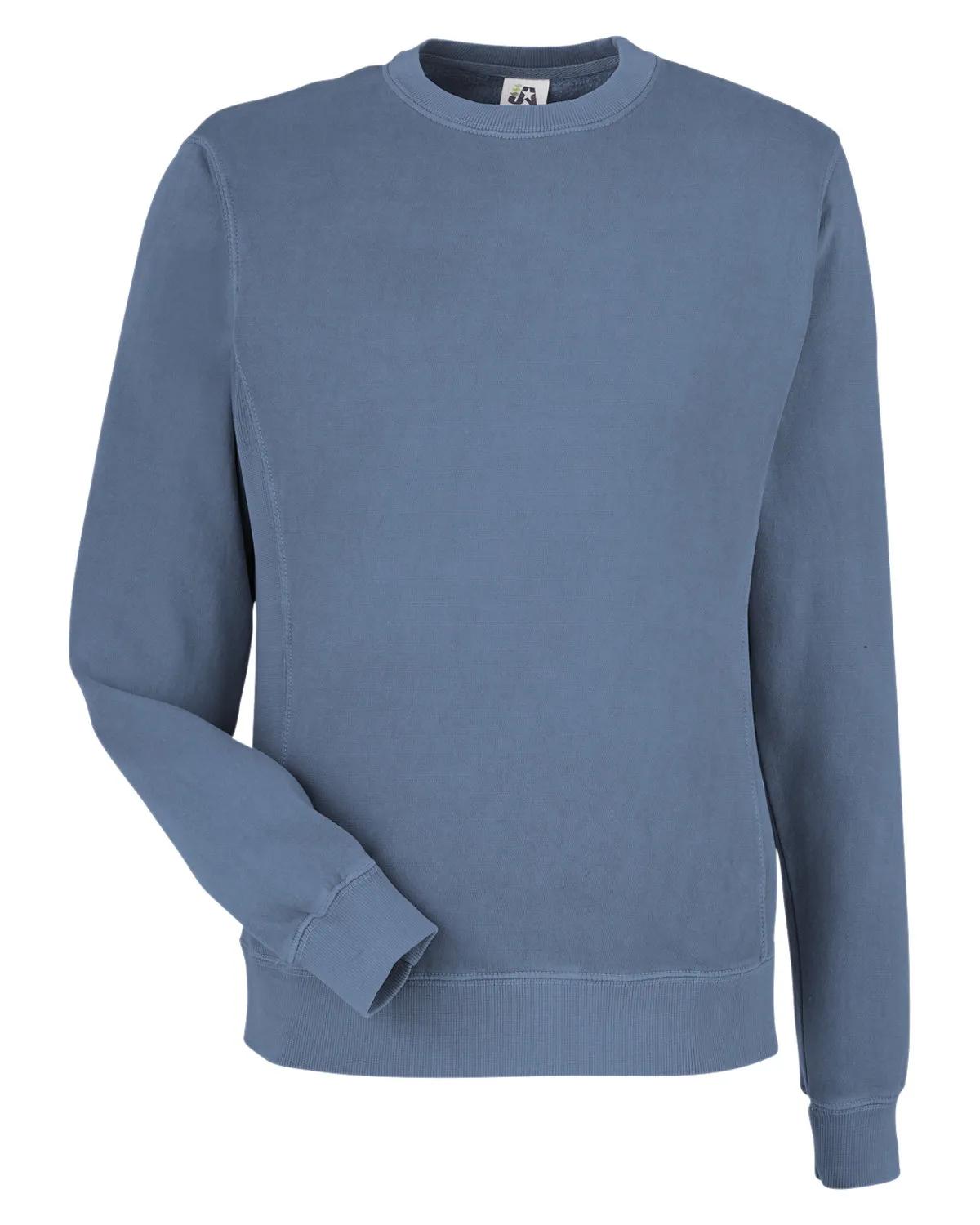 Unisex Pigment Dyed Fleece Sweatshirt 13 of 35