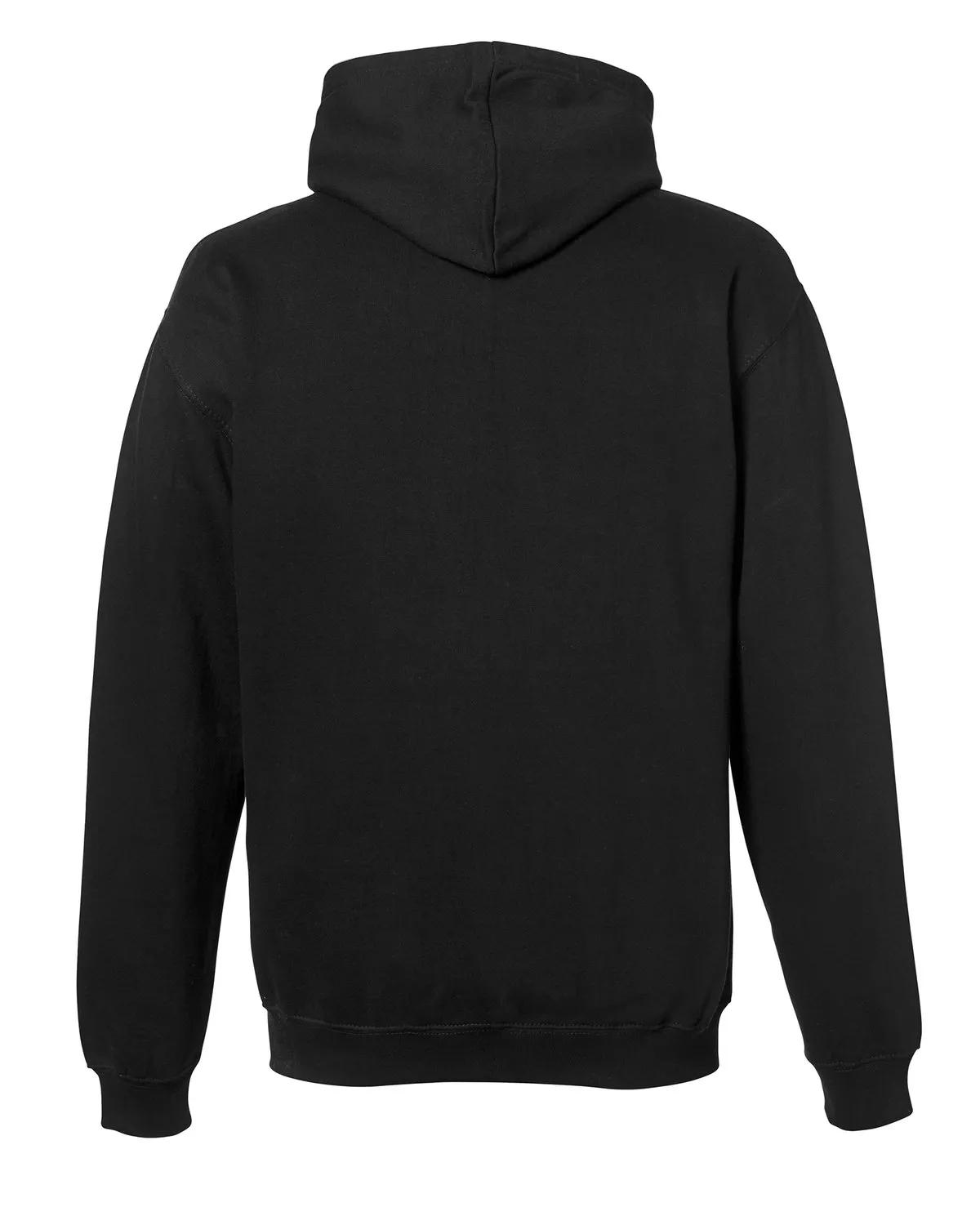 Adult Midweight Varsity Contrast Hooded Sweatshirt 33 of 37