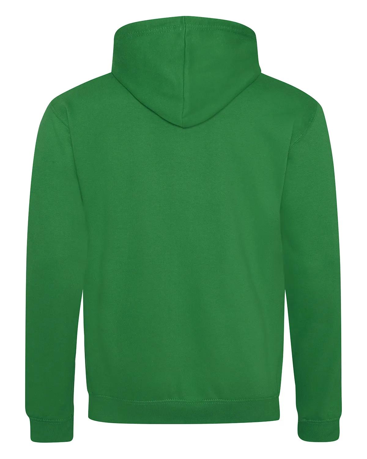 Adult Midweight Varsity Contrast Hooded Sweatshirt 20 of 37