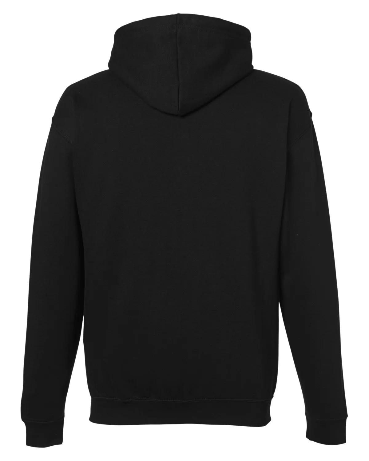 Adult Midweight Varsity Contrast Hooded Sweatshirt 16 of 37