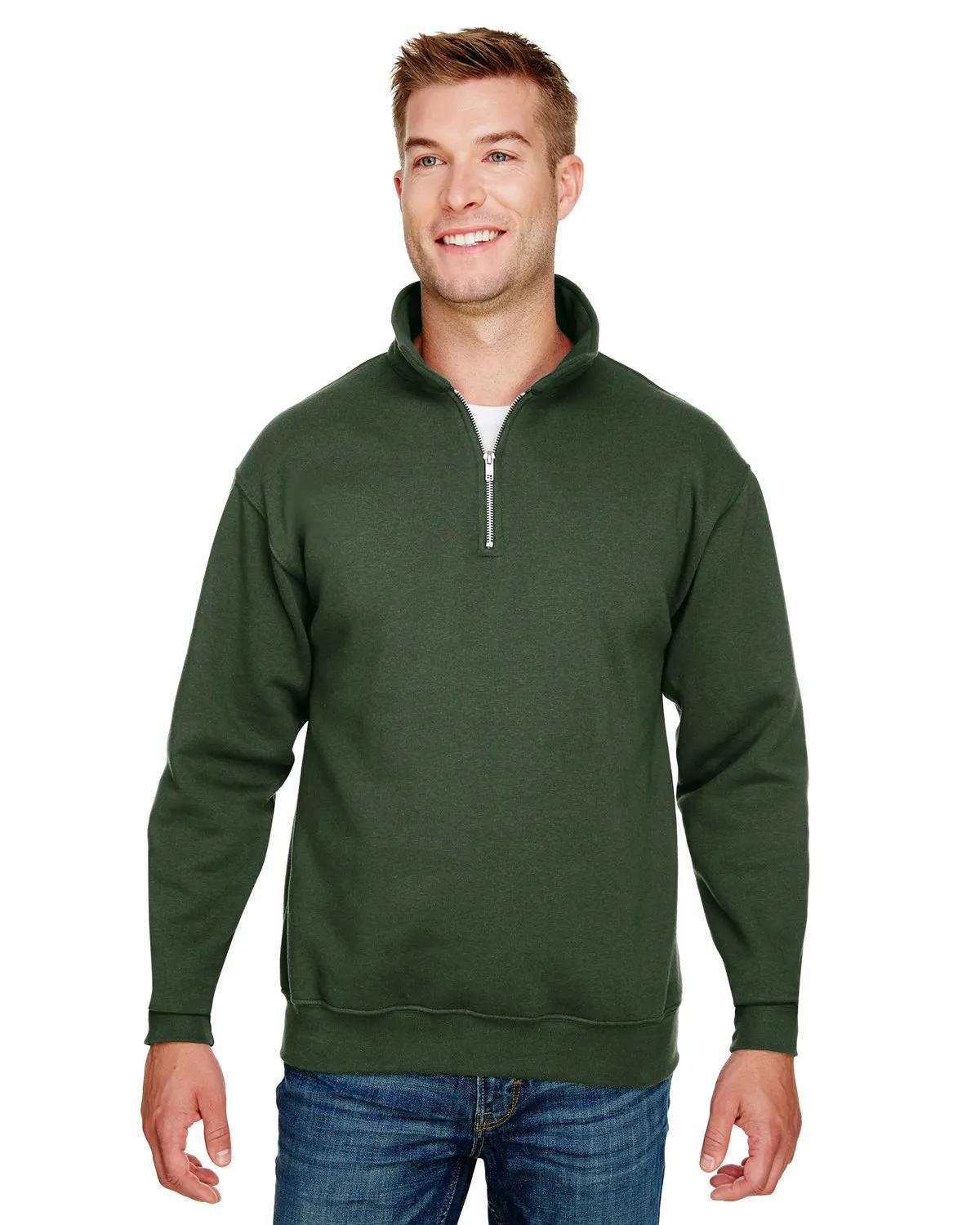 Unisex USA Made Quarter-Zip Pullover Sweatshirt 4 of 21