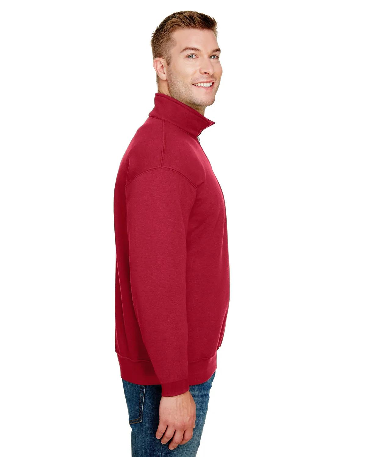 Unisex USA Made Quarter-Zip Pullover Sweatshirt 16 of 21