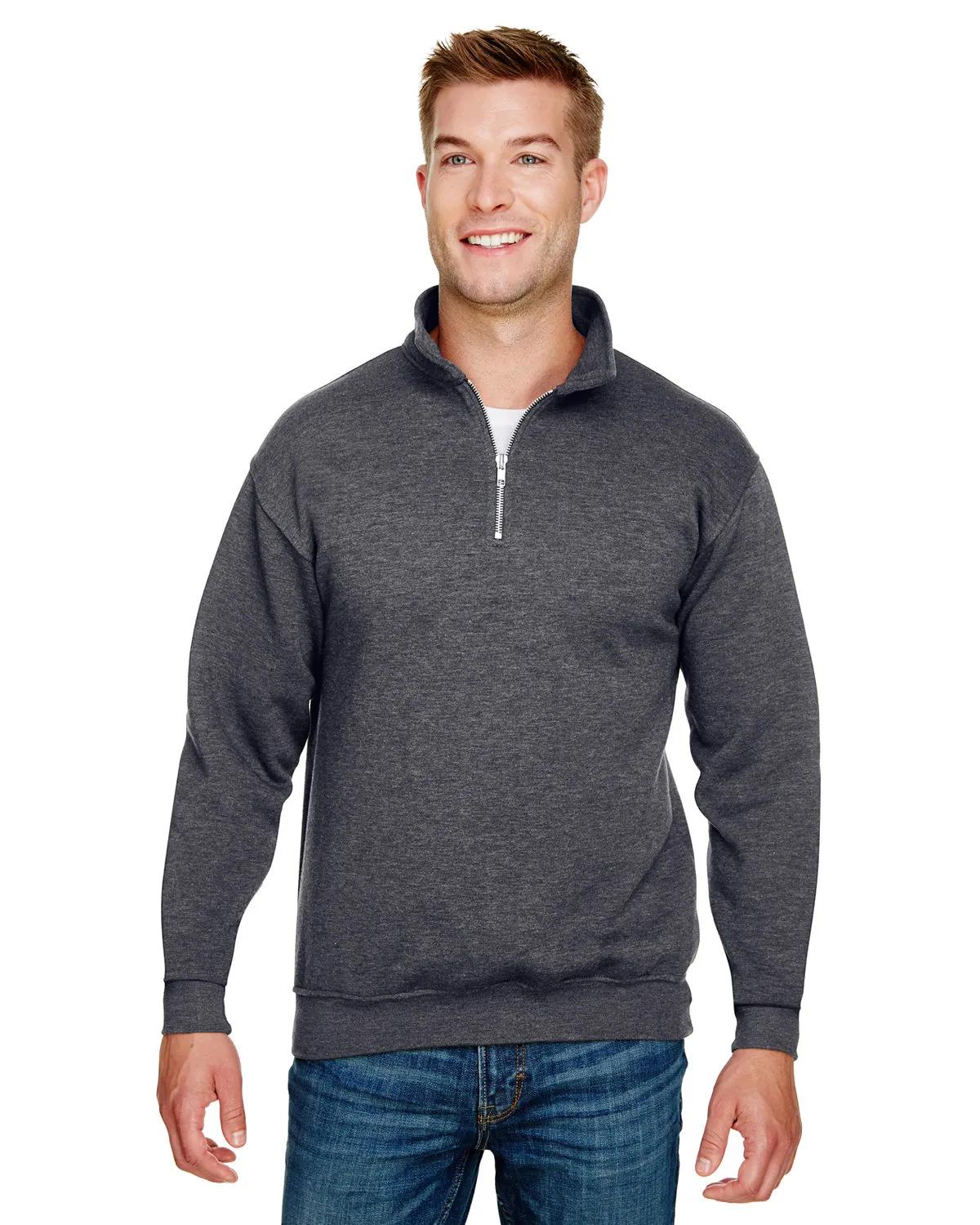 Unisex USA Made Quarter-Zip Pullover Sweatshirt 6 of 21