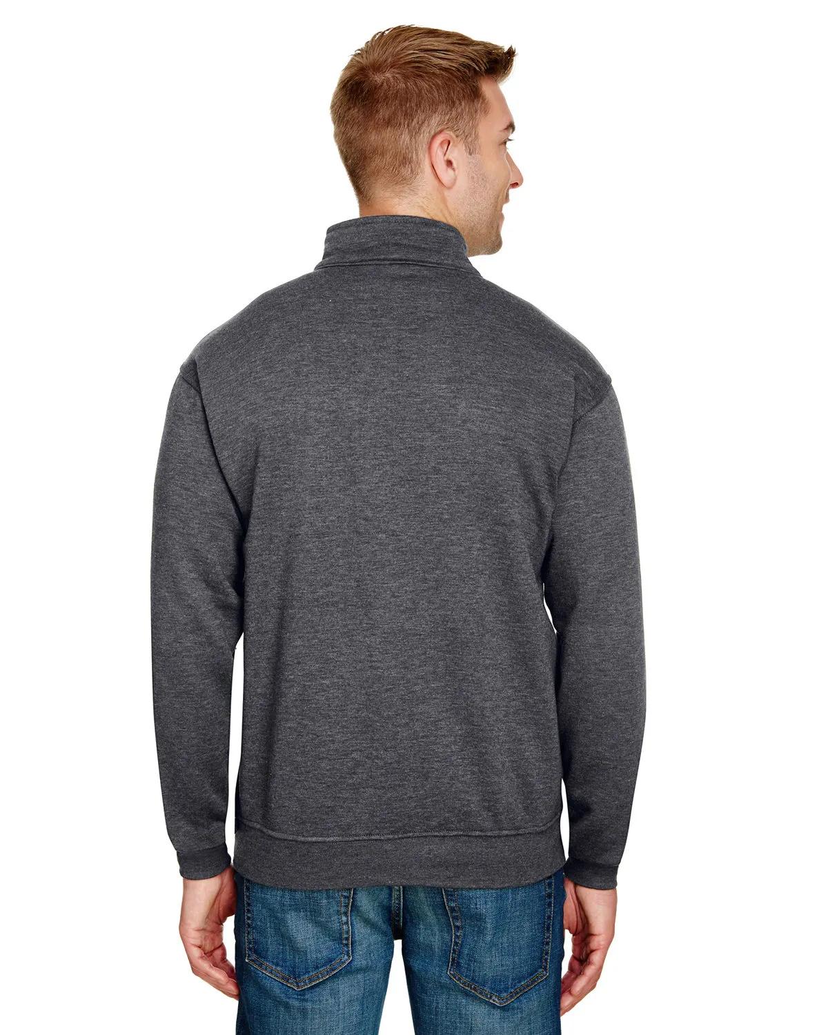 Unisex USA Made Quarter-Zip Pullover Sweatshirt 18 of 21