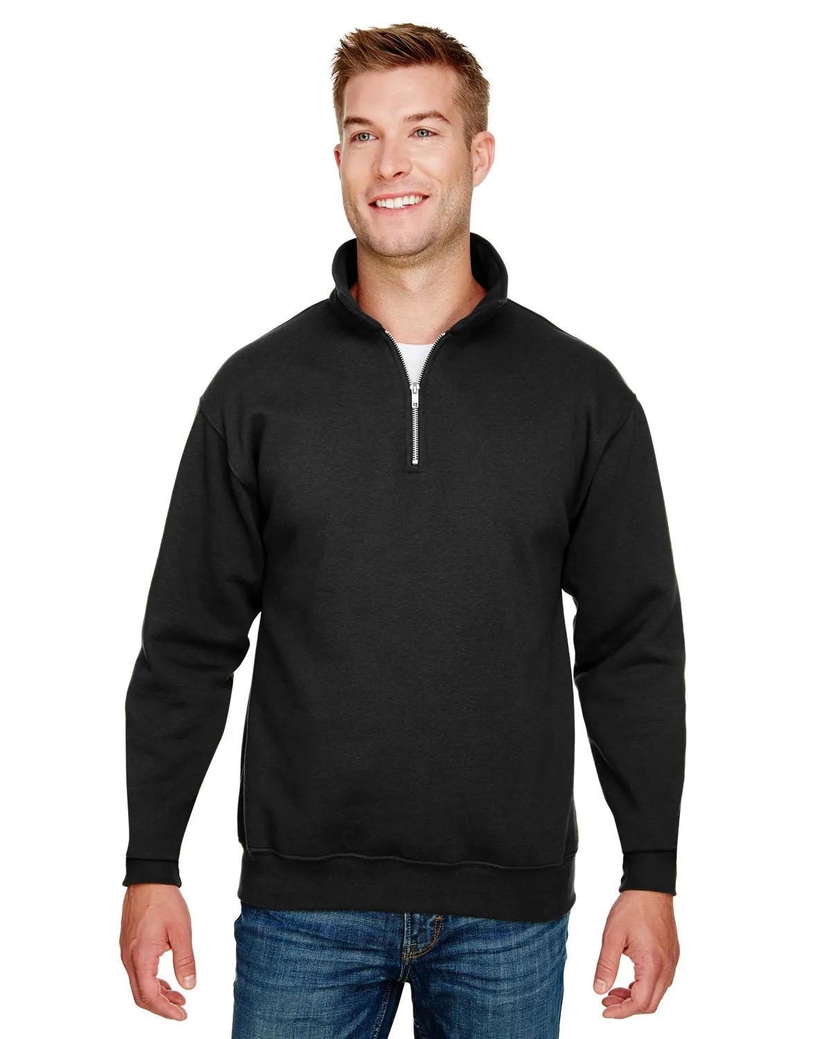 Unisex USA Made Quarter-Zip Pullover Sweatshirt 5 of 21