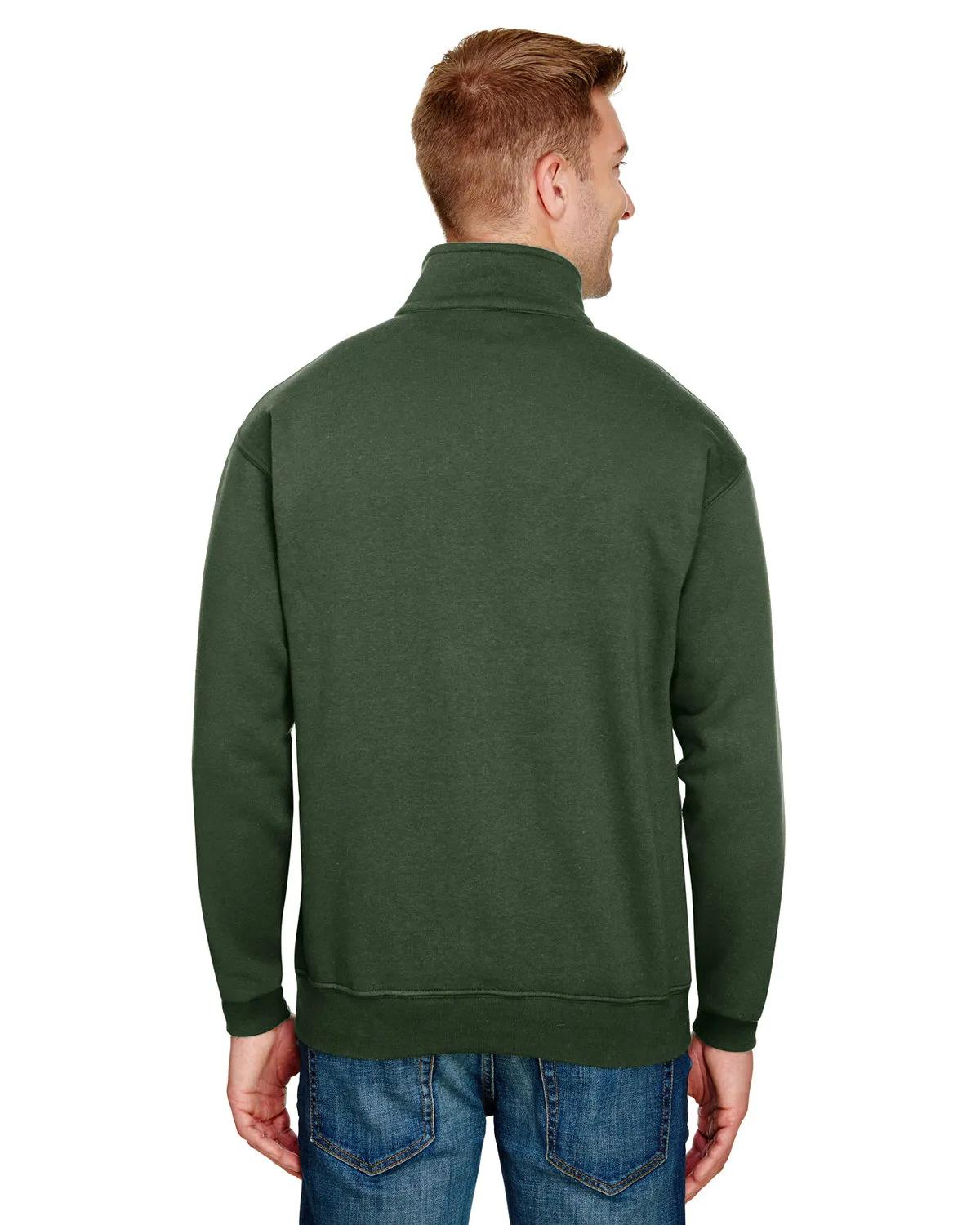 Unisex USA Made Quarter-Zip Pullover Sweatshirt 17 of 21