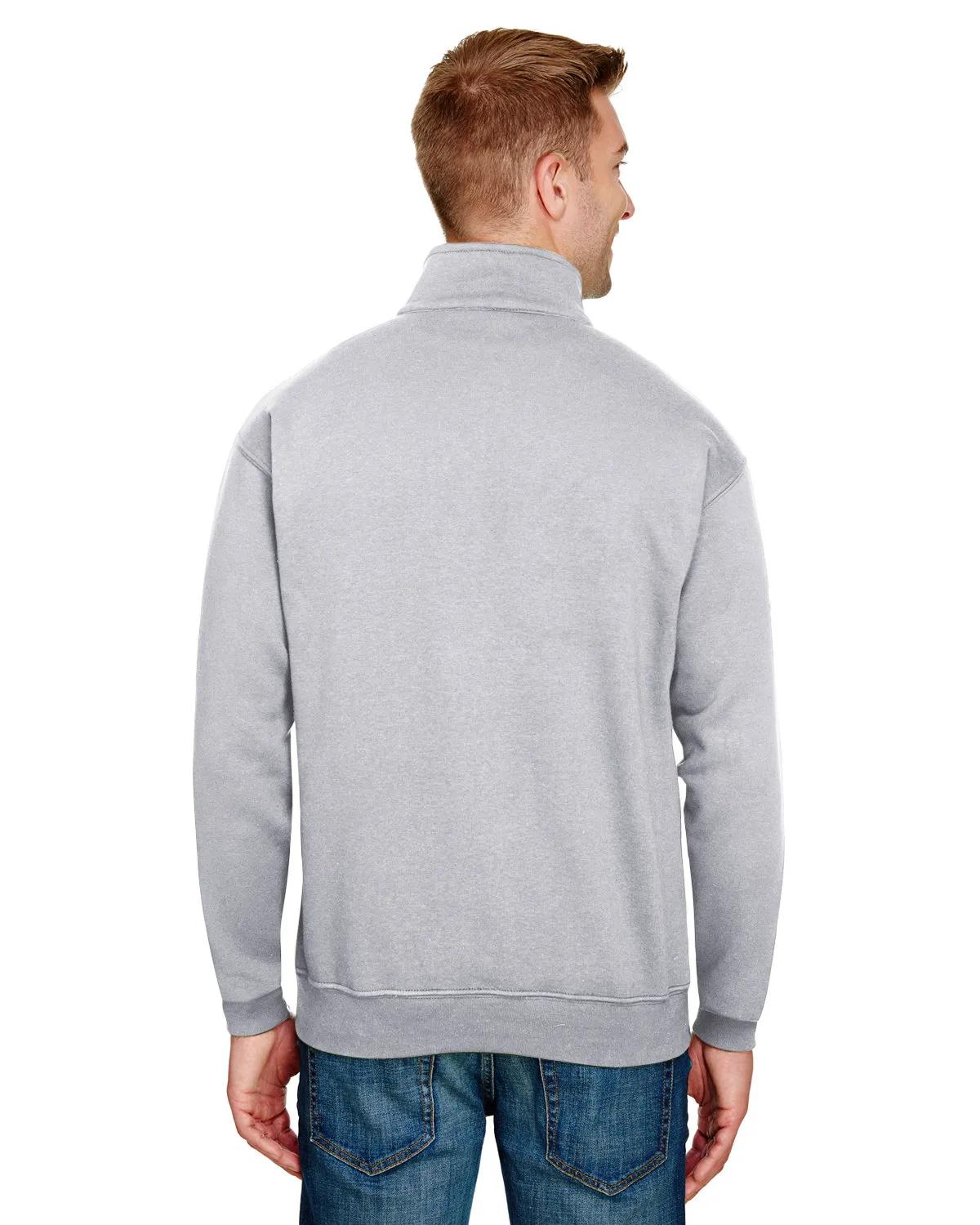 Unisex USA Made Quarter-Zip Pullover Sweatshirt 20 of 21