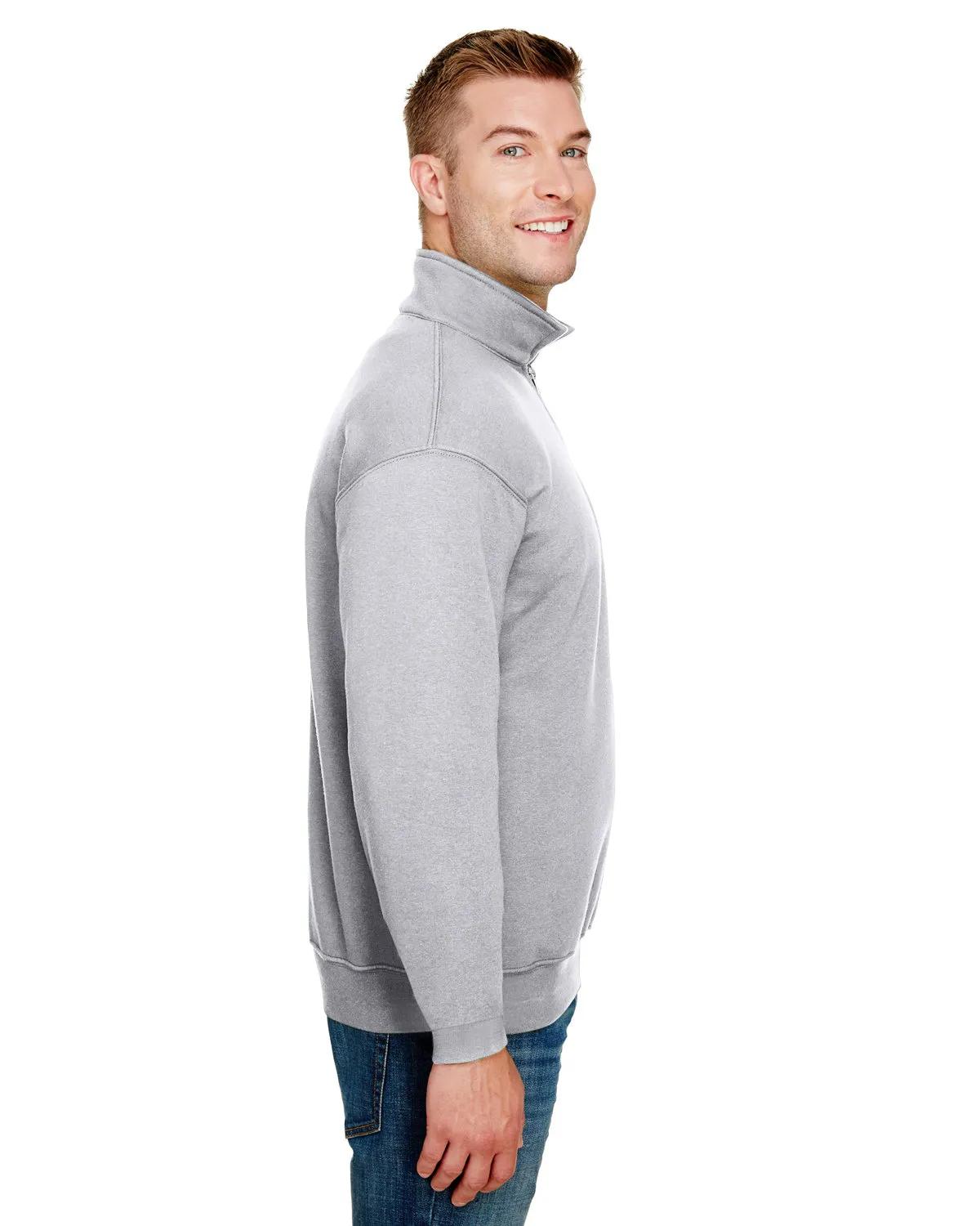 Unisex USA Made Quarter-Zip Pullover Sweatshirt 19 of 21