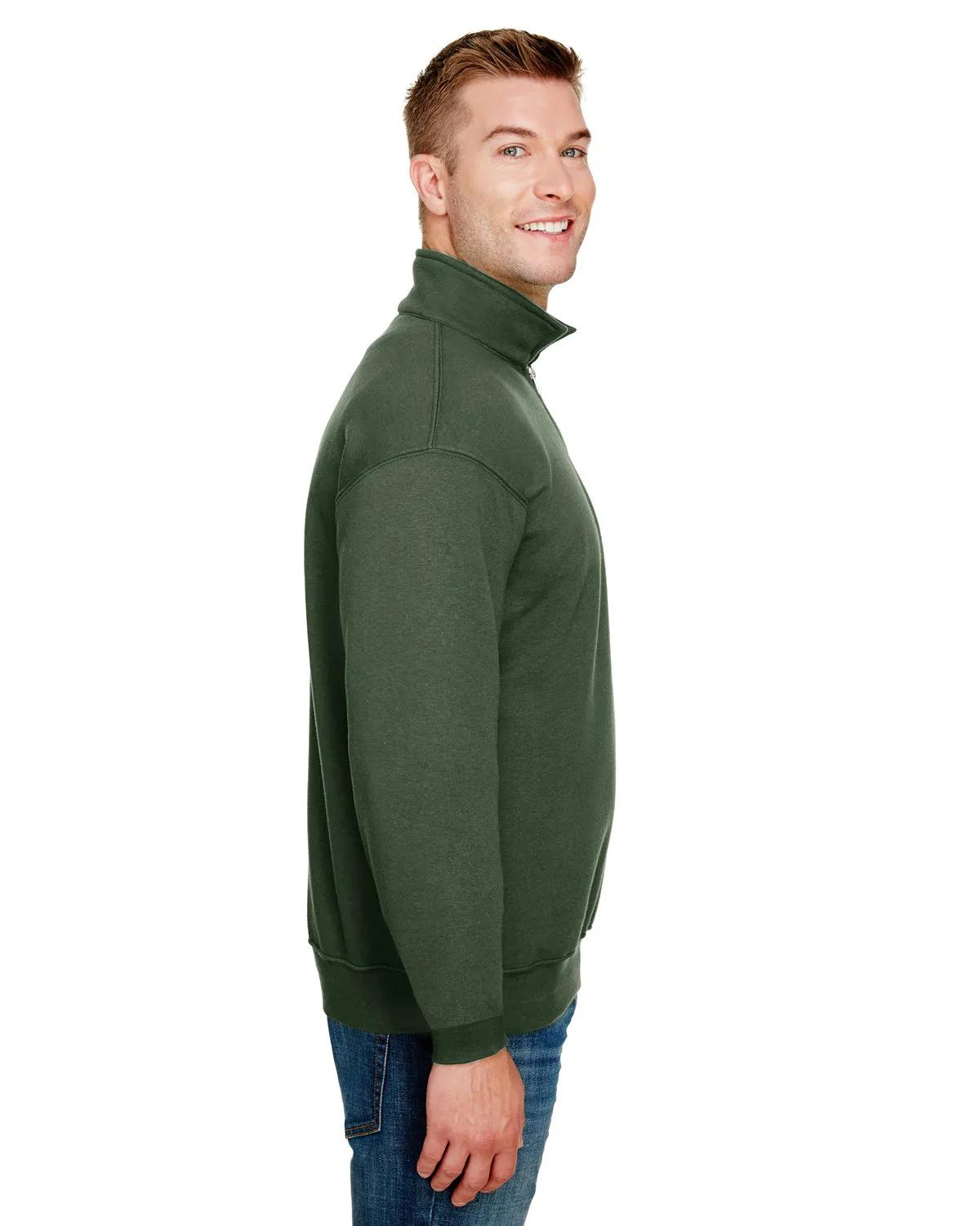 Unisex USA Made Quarter-Zip Pullover Sweatshirt 11 of 21