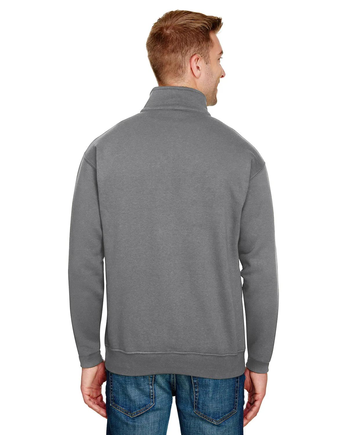 Unisex USA Made Quarter-Zip Pullover Sweatshirt 12 of 21