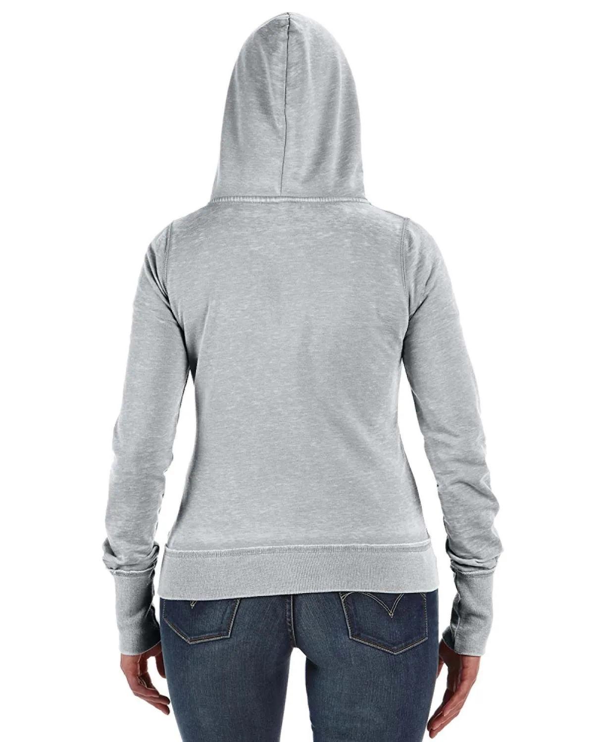 Ladies' Zen Full-Zip Fleece Hooded Sweatshirt 5 of 8