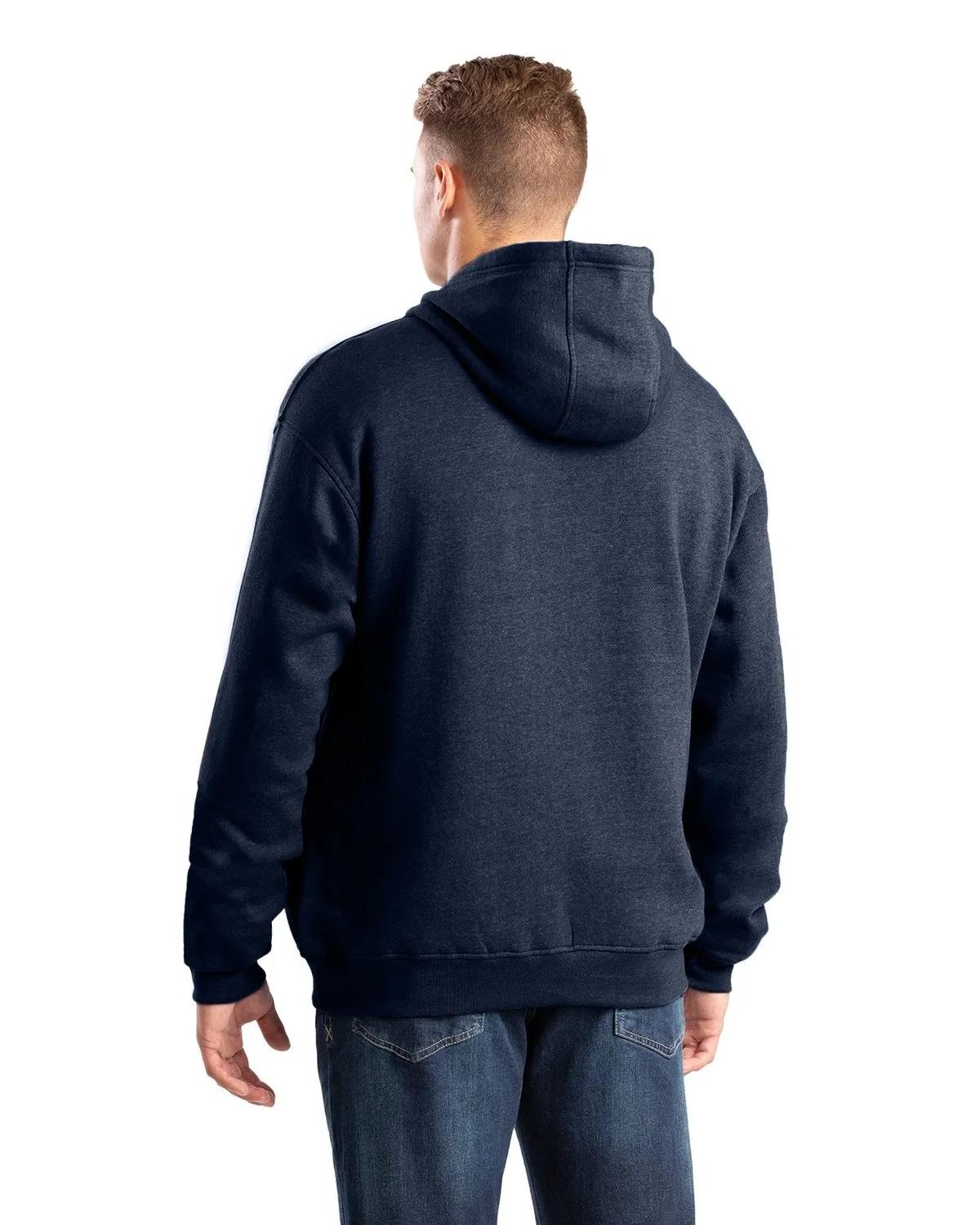 Men's Heritage Zippered Pocket Hooded Pullover Sweatshirt 7 of 9
