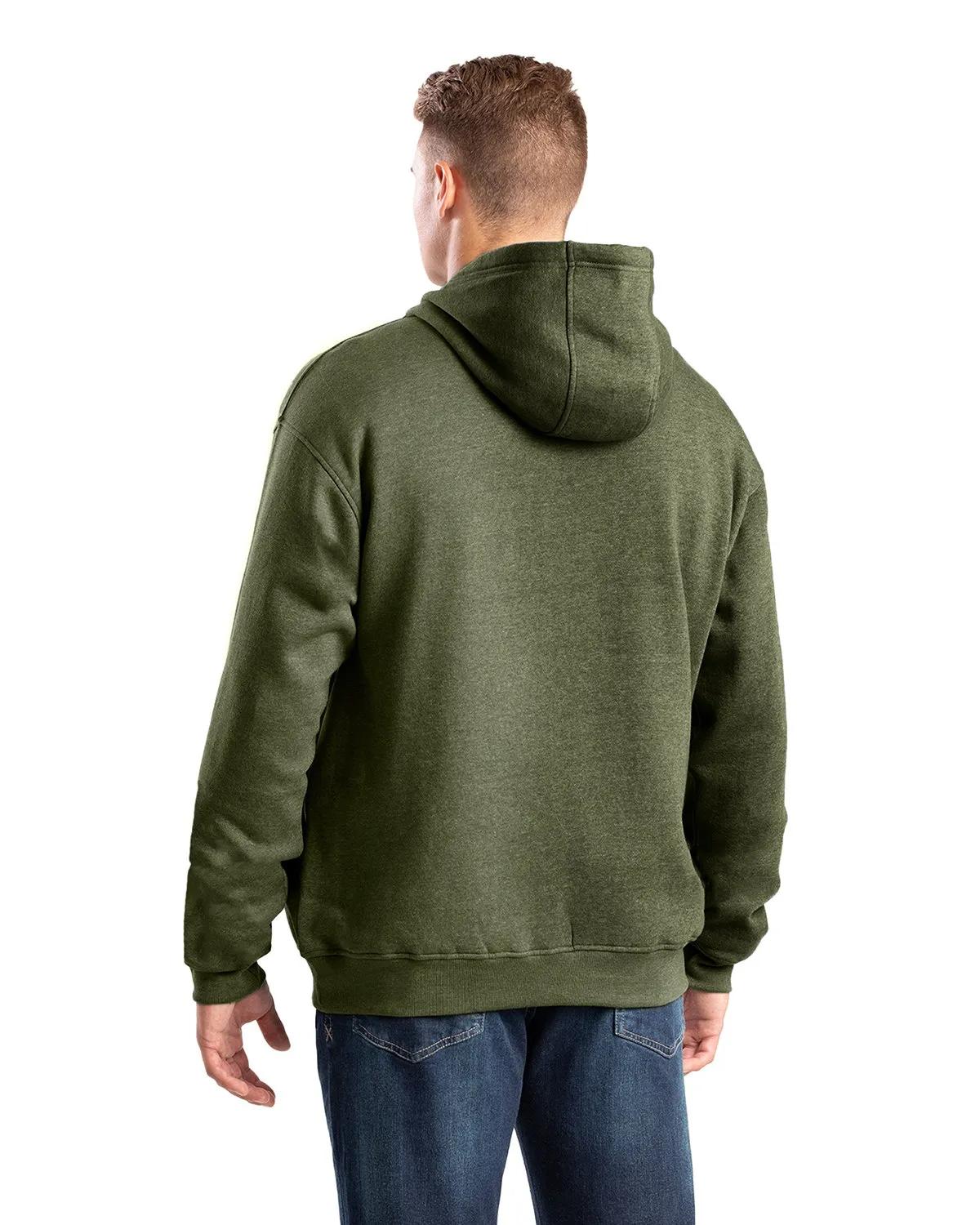 Men's Heritage Zippered Pocket Hooded Pullover Sweatshirt 6 of 9