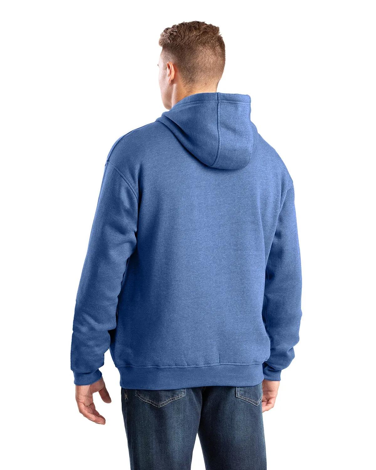 Men's Heritage Zippered Pocket Hooded Pullover Sweatshirt 8 of 9