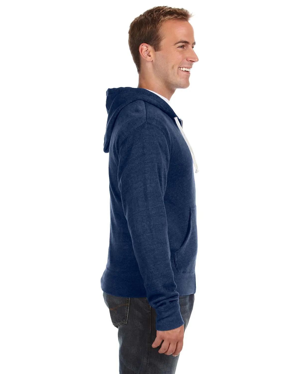 Adult Triblend Full-Zip Fleece Hooded Sweatshirt 15 of 23