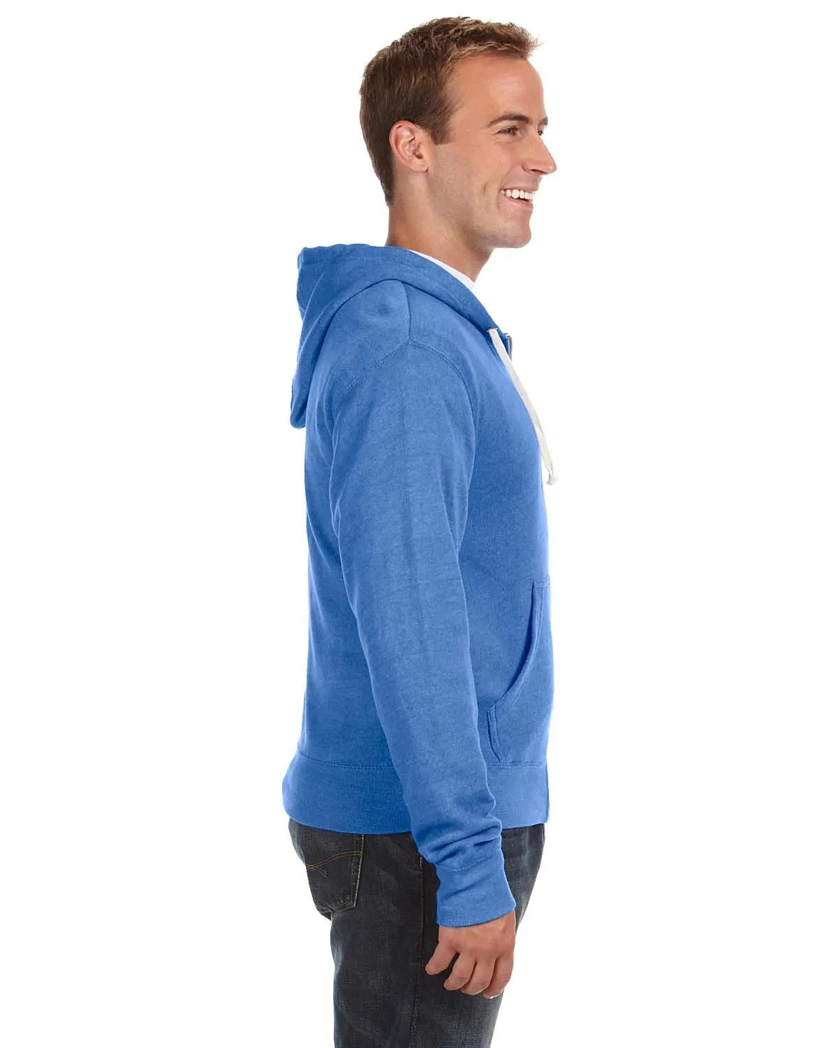 Adult Triblend Full-Zip Fleece Hooded Sweatshirt 10 of 23