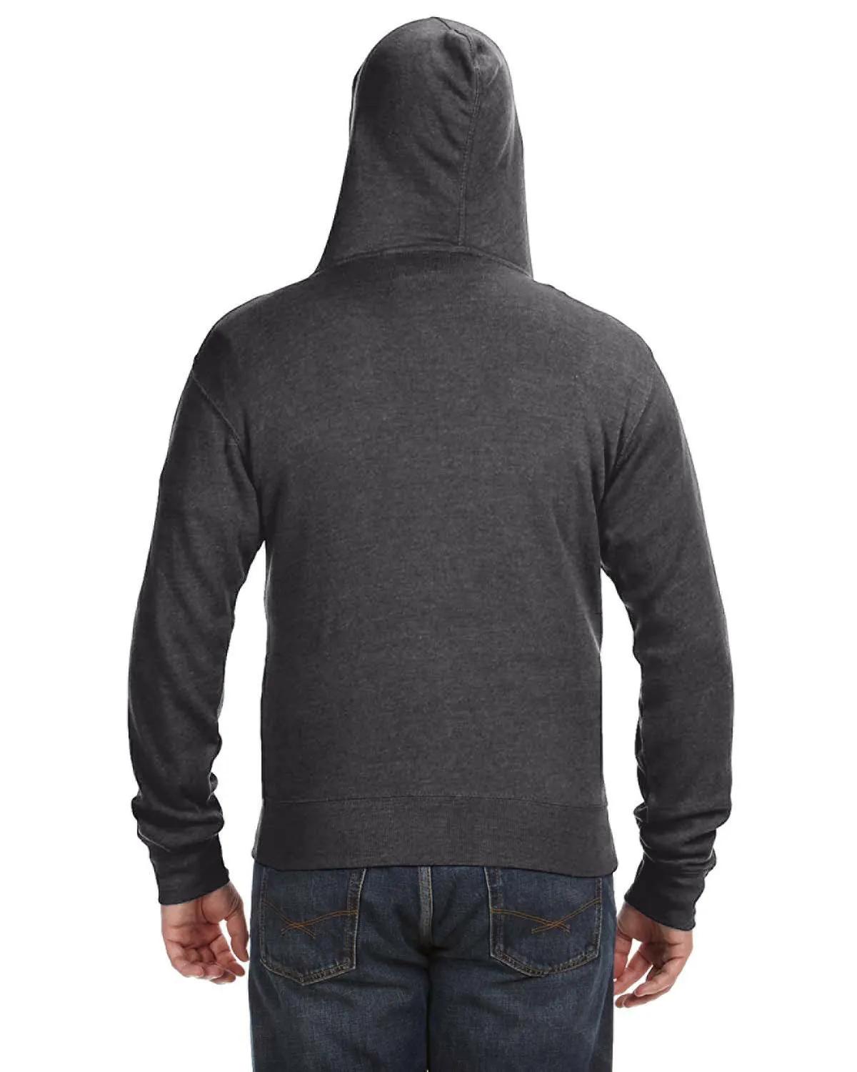 Adult Triblend Full-Zip Fleece Hooded Sweatshirt 23 of 23