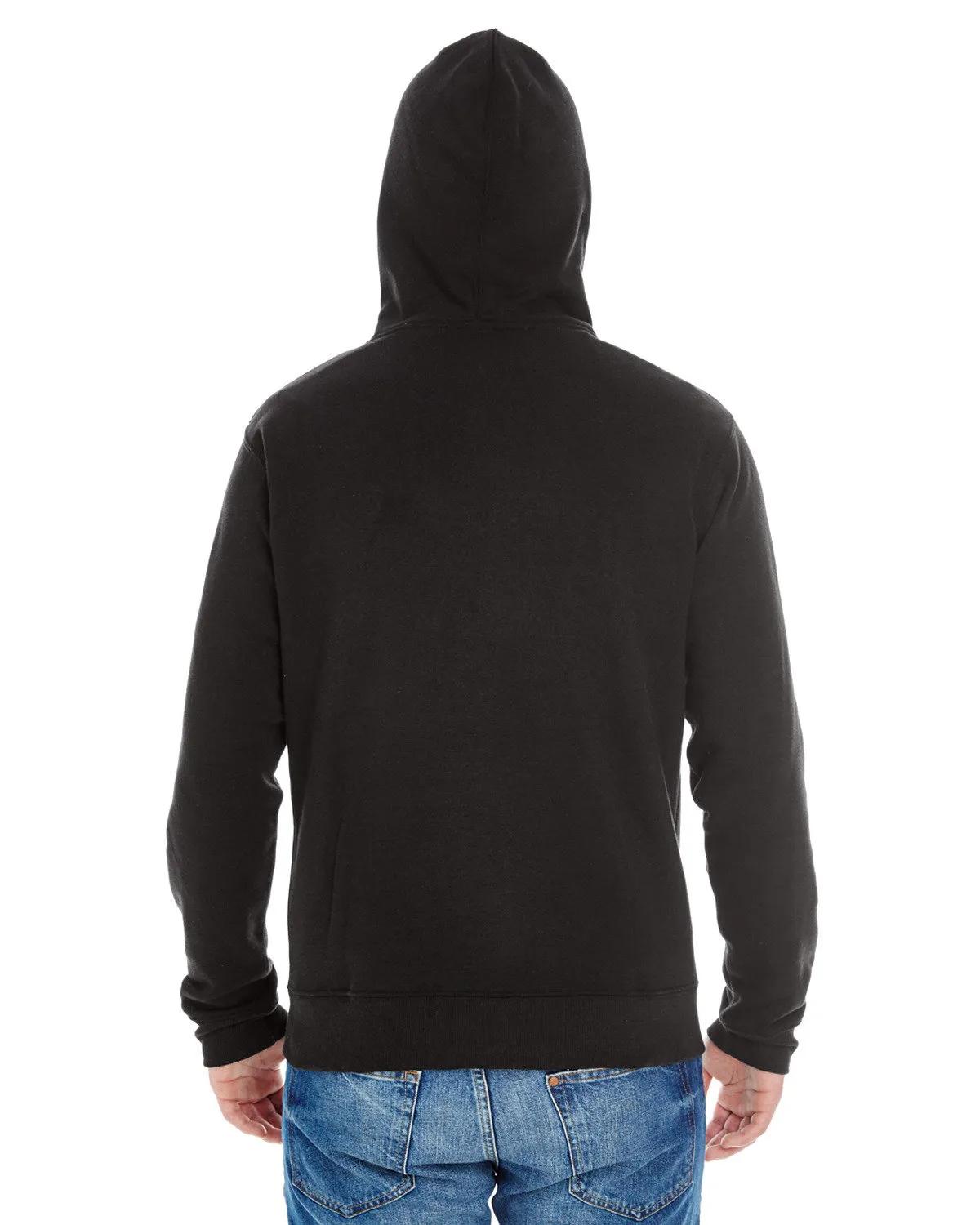 Adult Triblend Full-Zip Fleece Hooded Sweatshirt 8 of 23