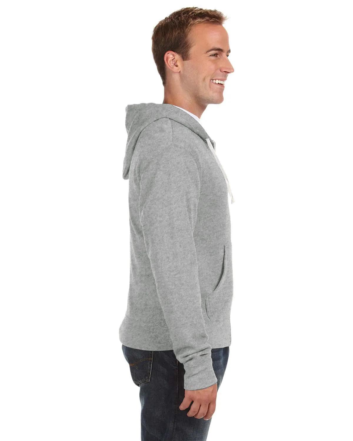 Adult Triblend Full-Zip Fleece Hooded Sweatshirt 12 of 23