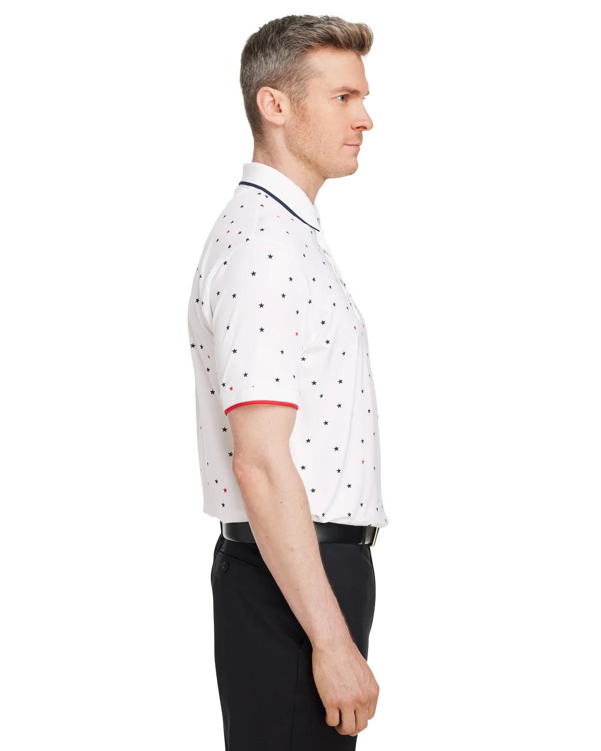 Men's Volition Skylight Patriotic Polo 2 of 7