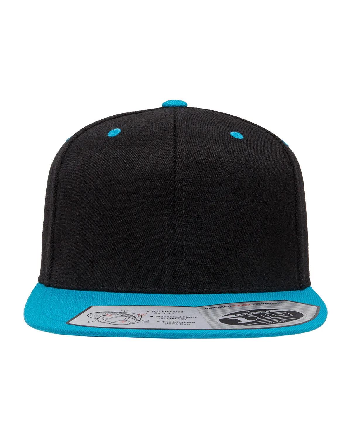 Adult Wool Blend Snapback Two-Tone Cap 1 of 14