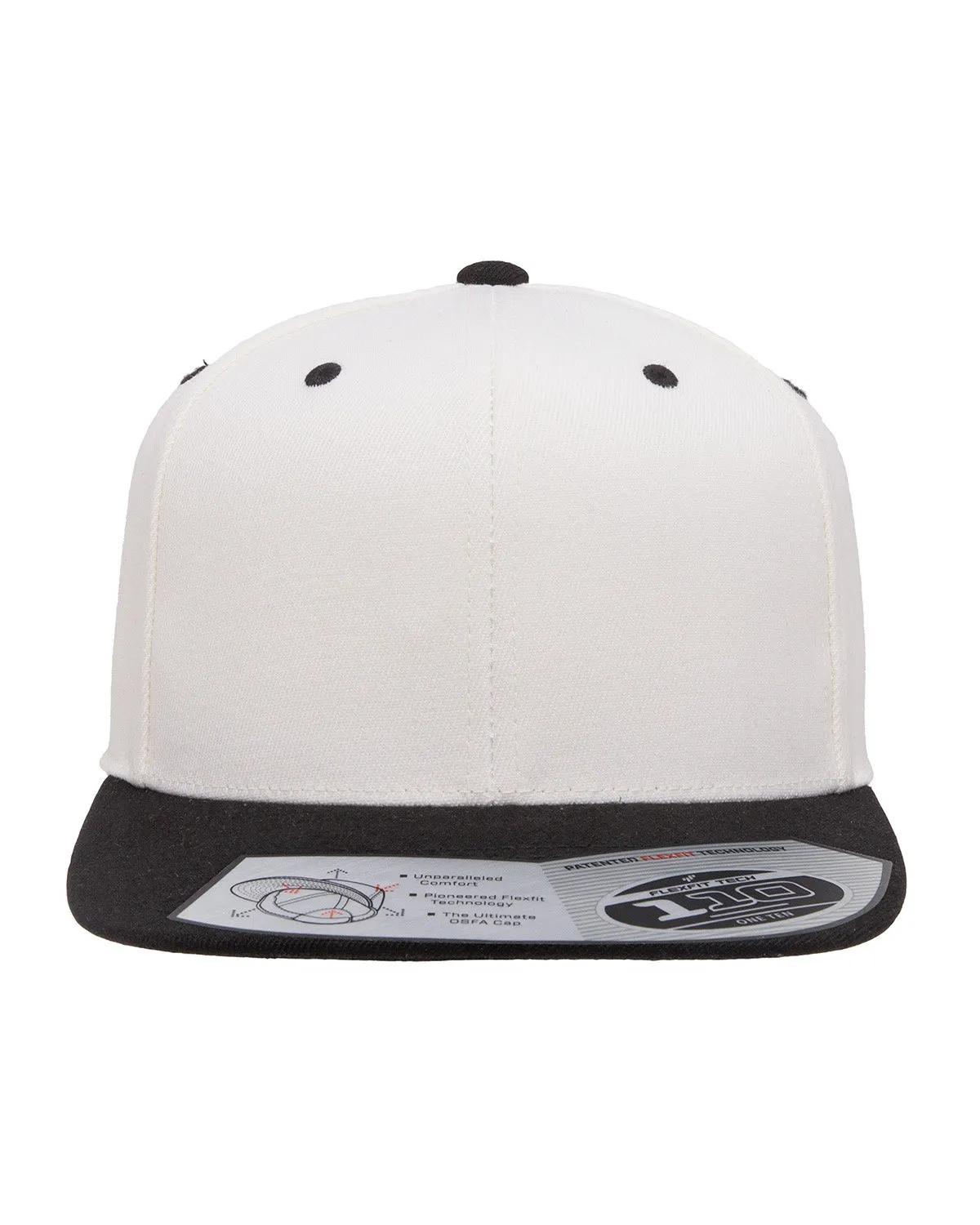 Adult Wool Blend Snapback Two-Tone Cap 2 of 14
