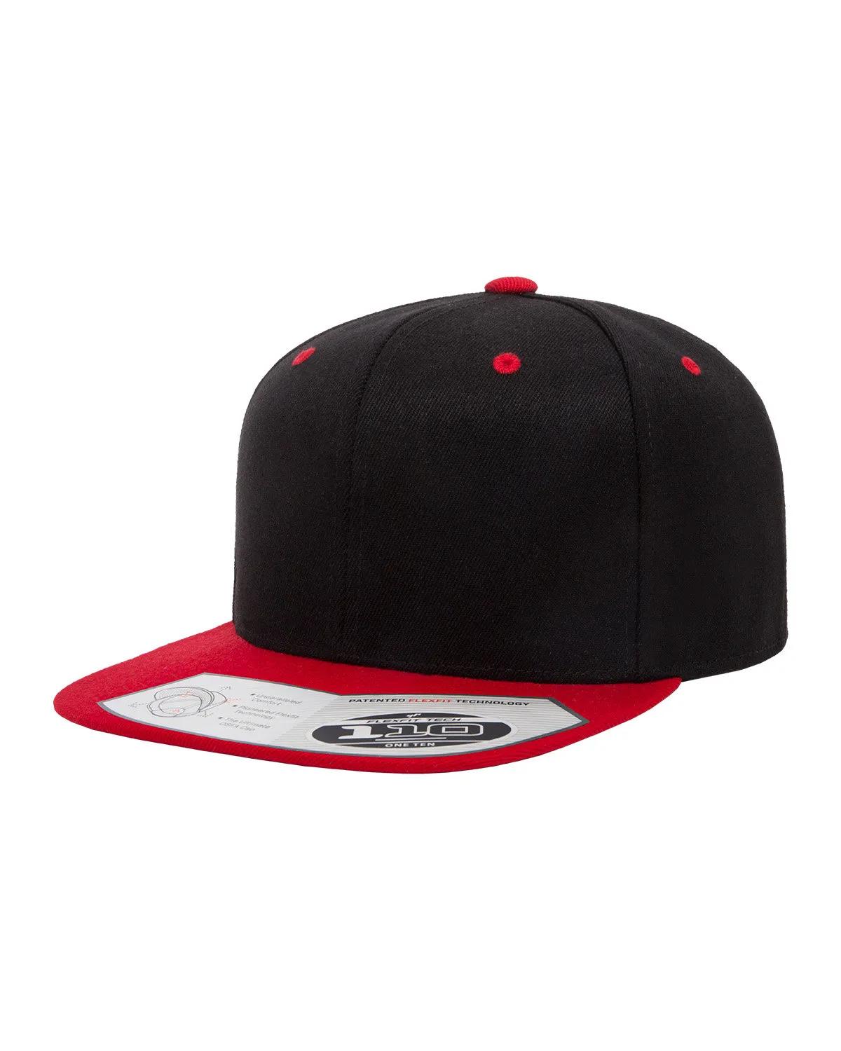 Adult Wool Blend Snapback Two-Tone Cap 5 of 14