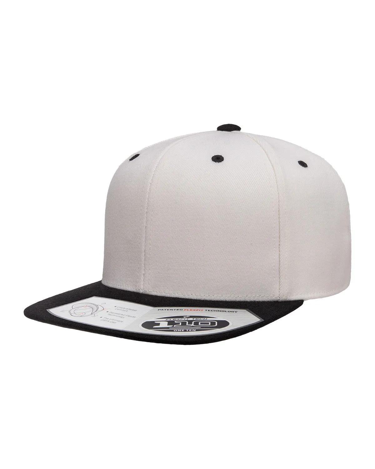 Adult Wool Blend Snapback Two-Tone Cap 13 of 14