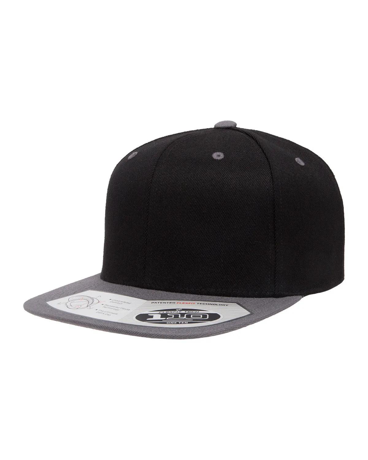 Adult Wool Blend Snapback Two-Tone Cap 11 of 14