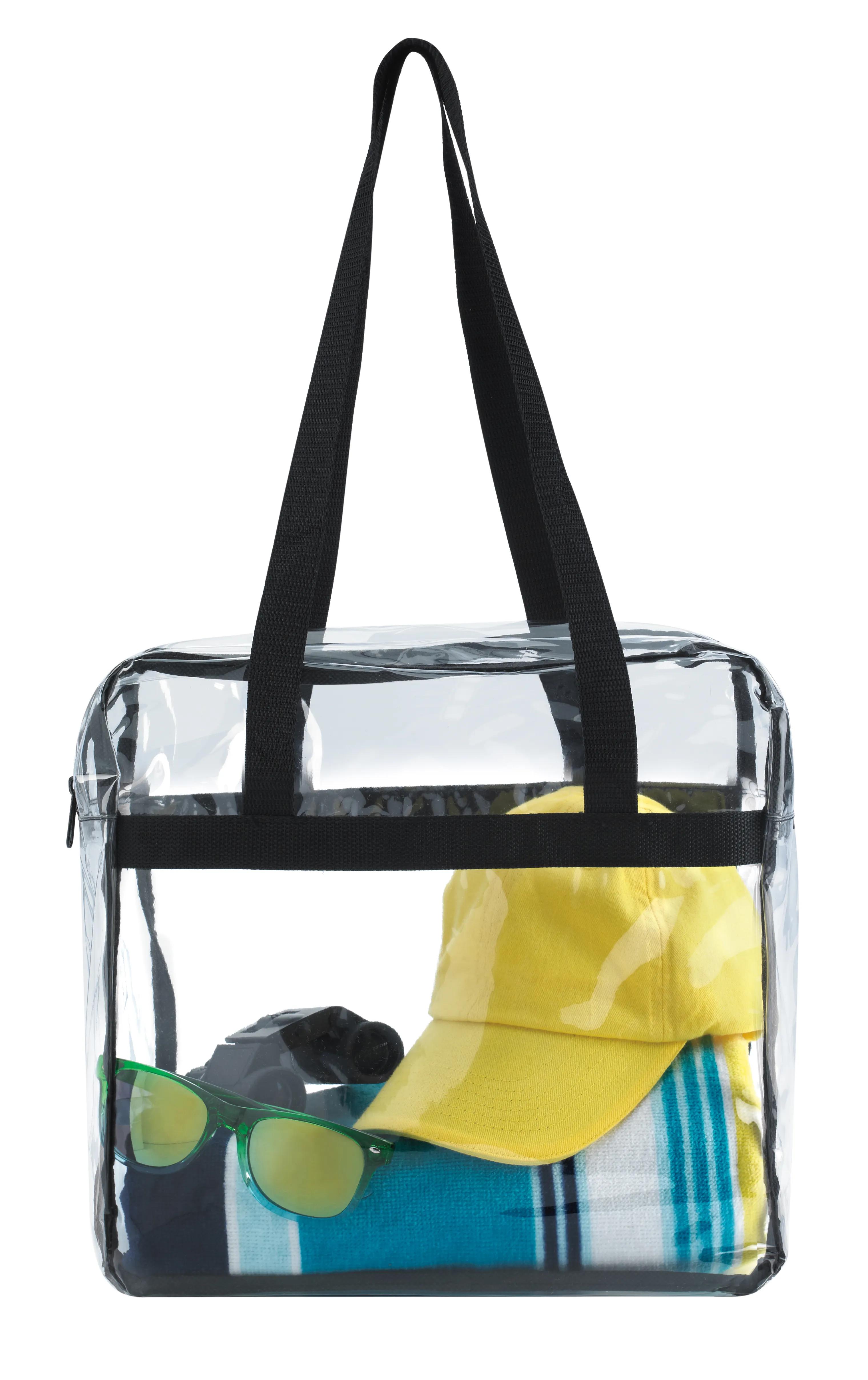 Clear Zippered Tote 6 of 7