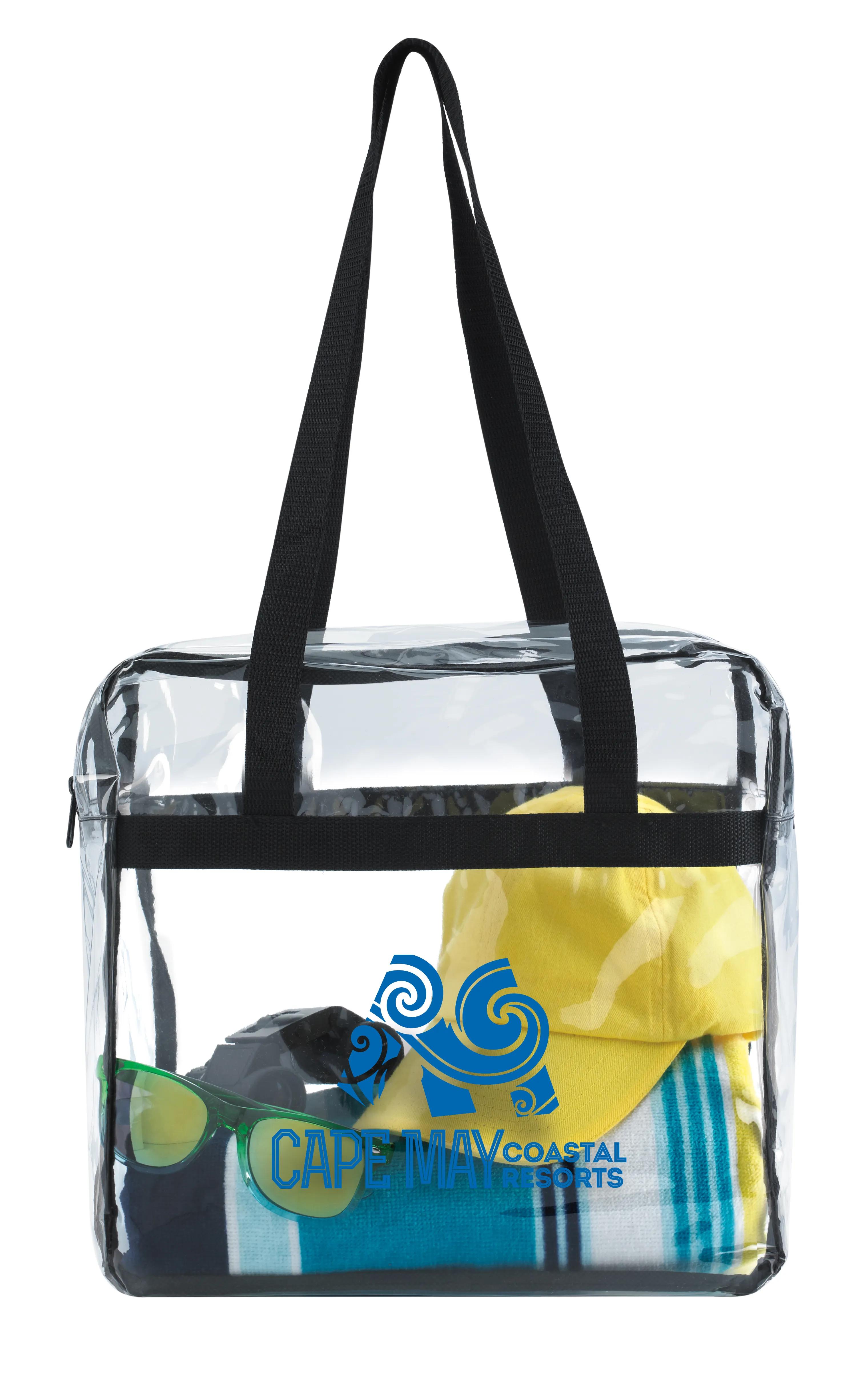 Clear Zippered Tote 5 of 7