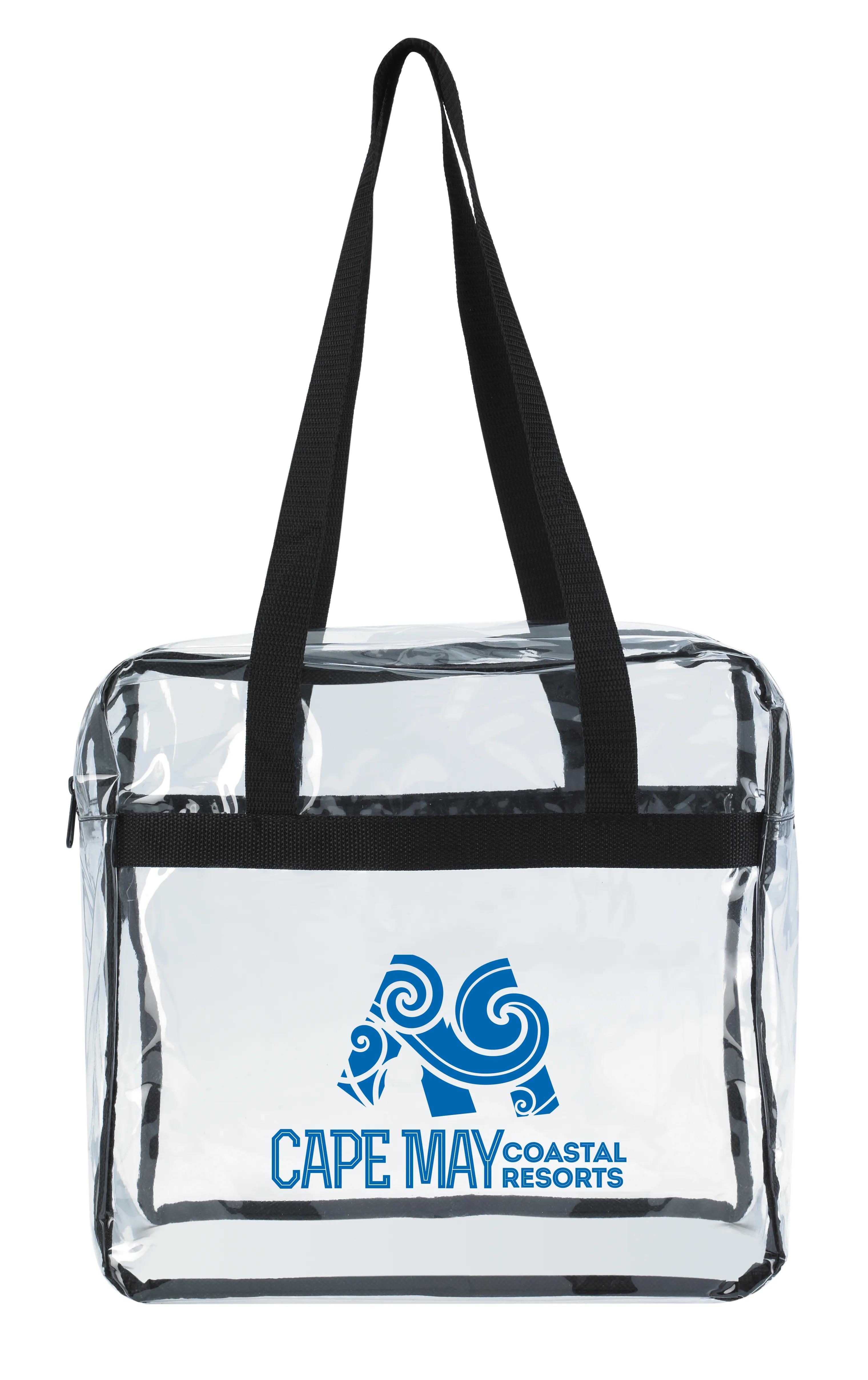 Clear Zippered Tote 4 of 7