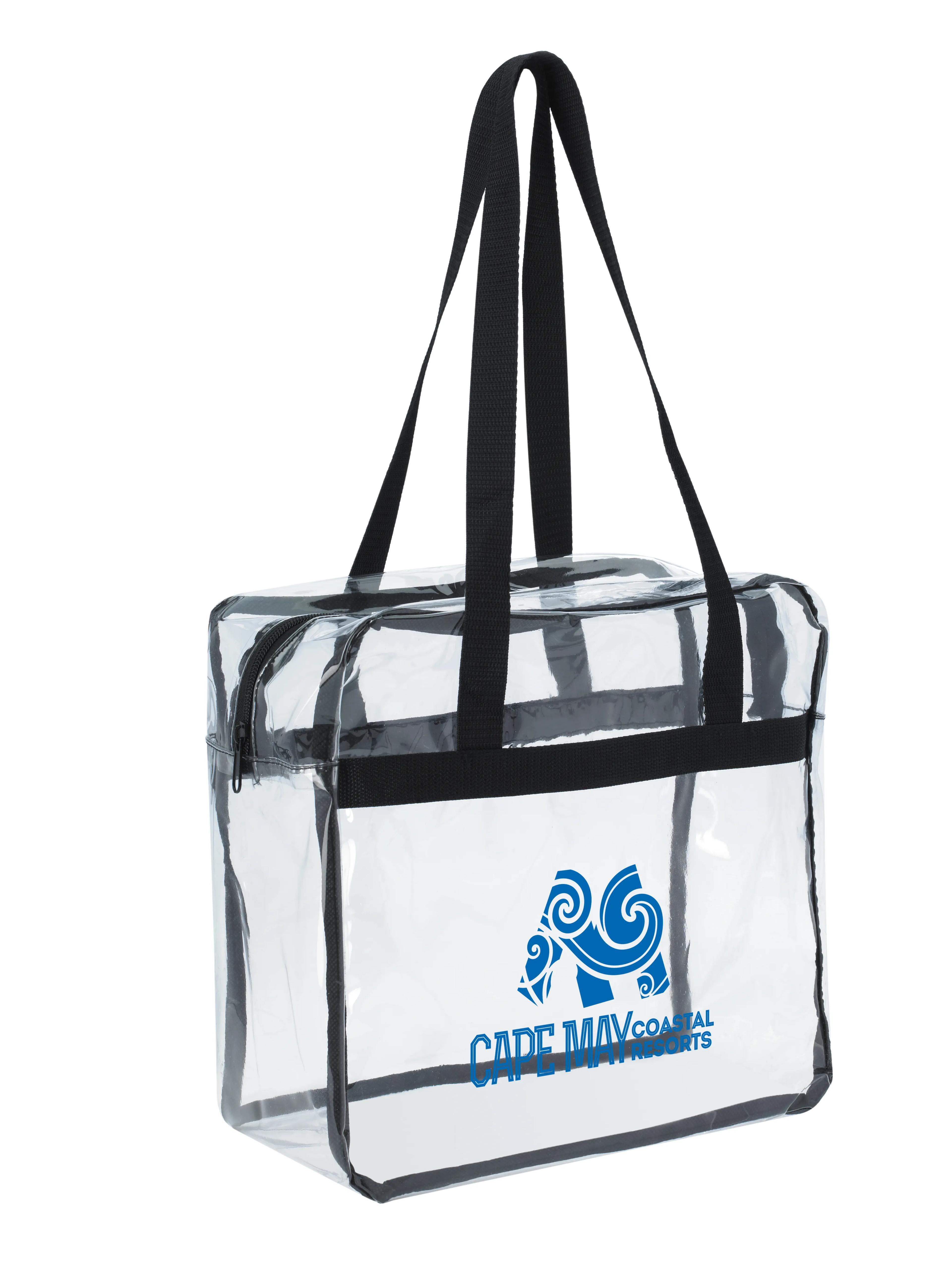 Clear Zippered Tote 4 of 7