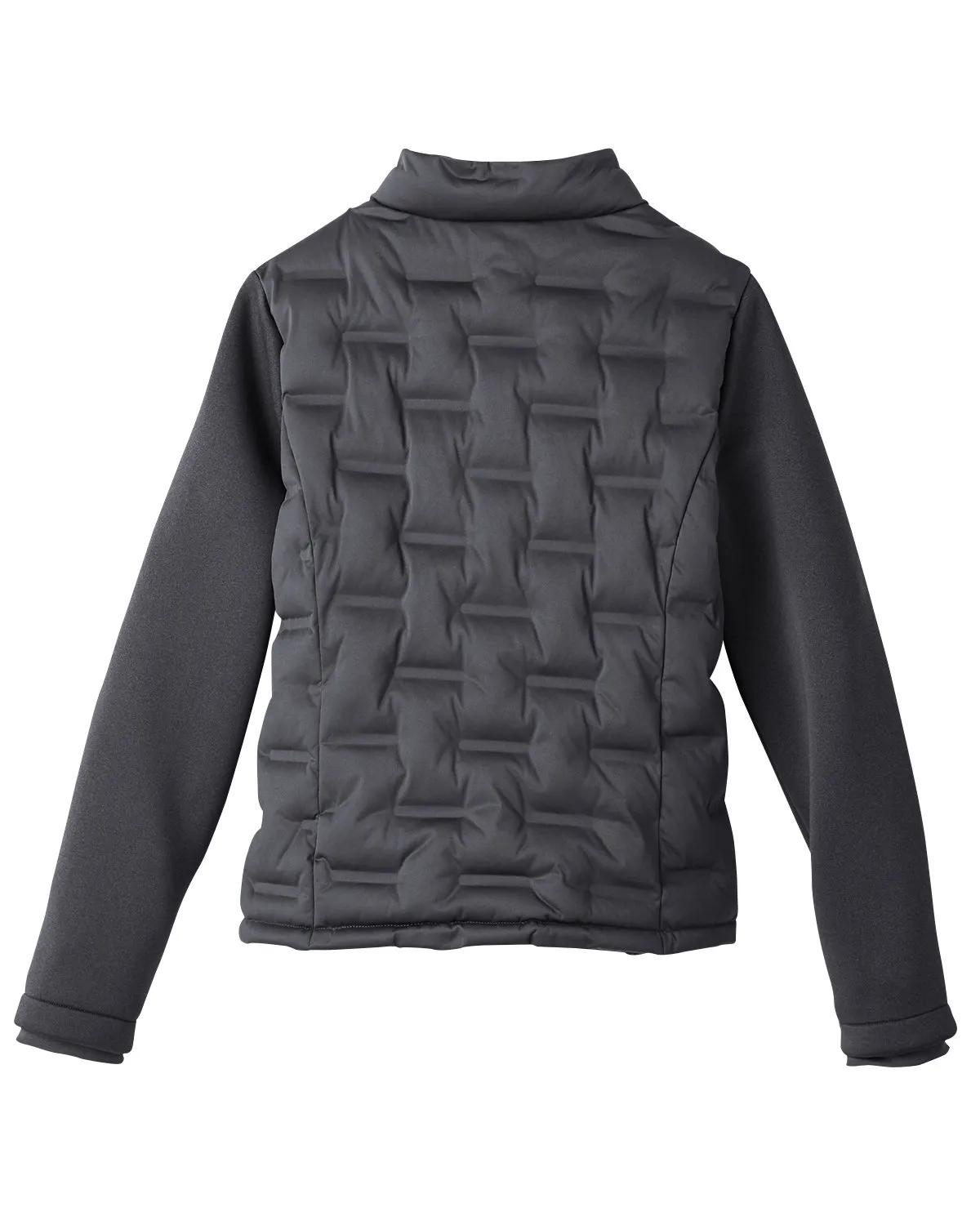 Ladies' Loft Pioneer Hybrid Bomber Jacket 3 of 10