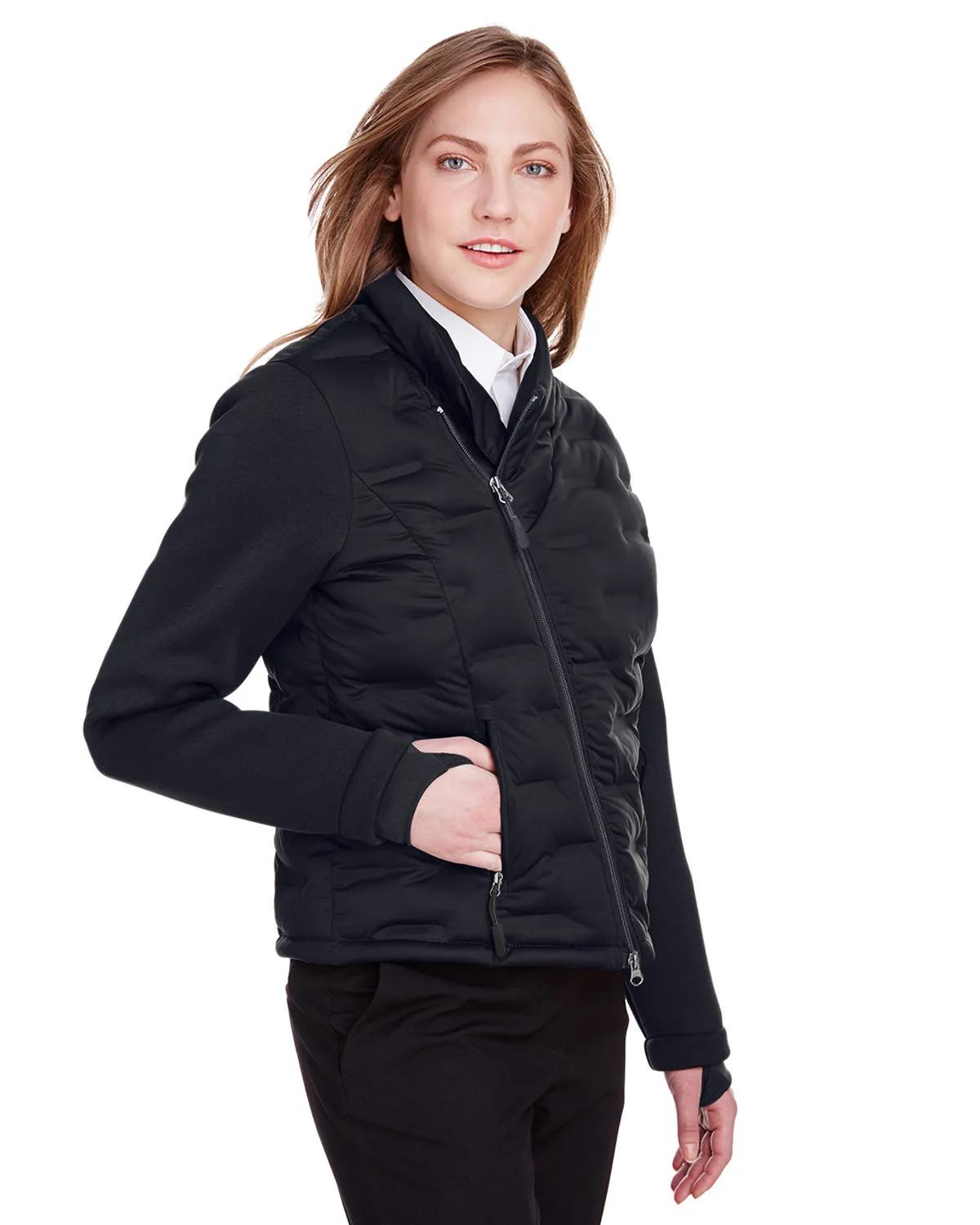 Ladies' Loft Pioneer Hybrid Bomber Jacket 7 of 10