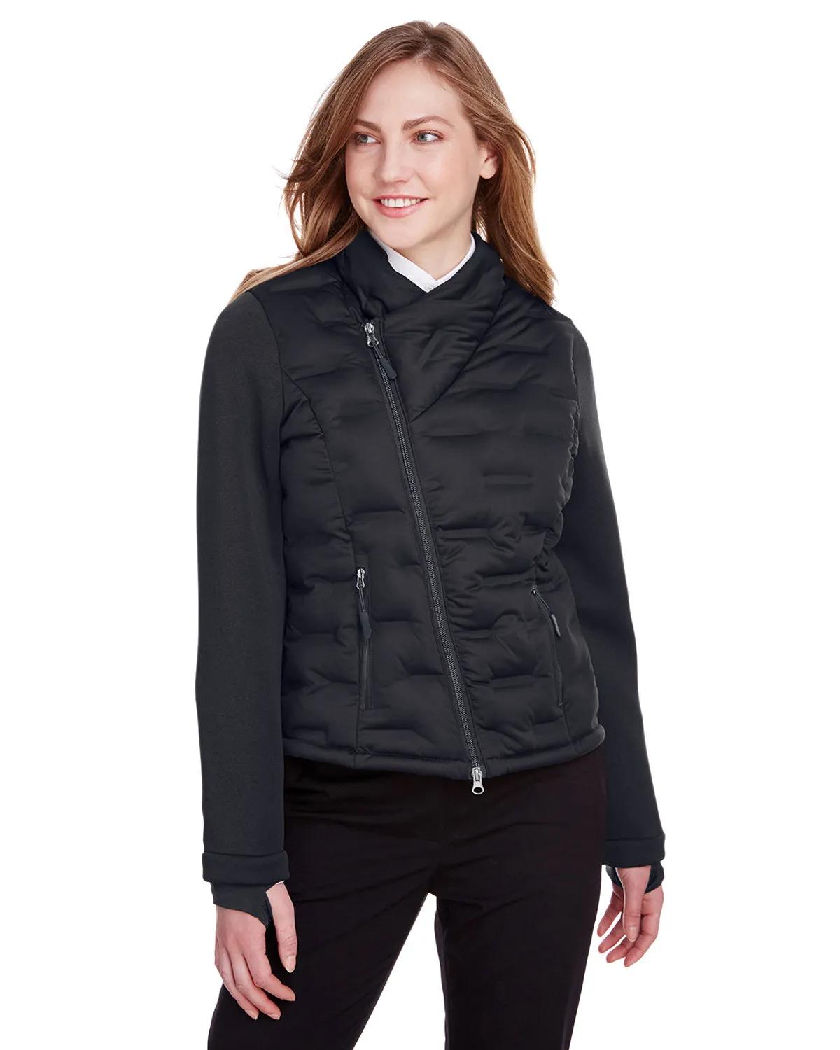 Ladies' Loft Pioneer Hybrid Bomber Jacket 1 of 10