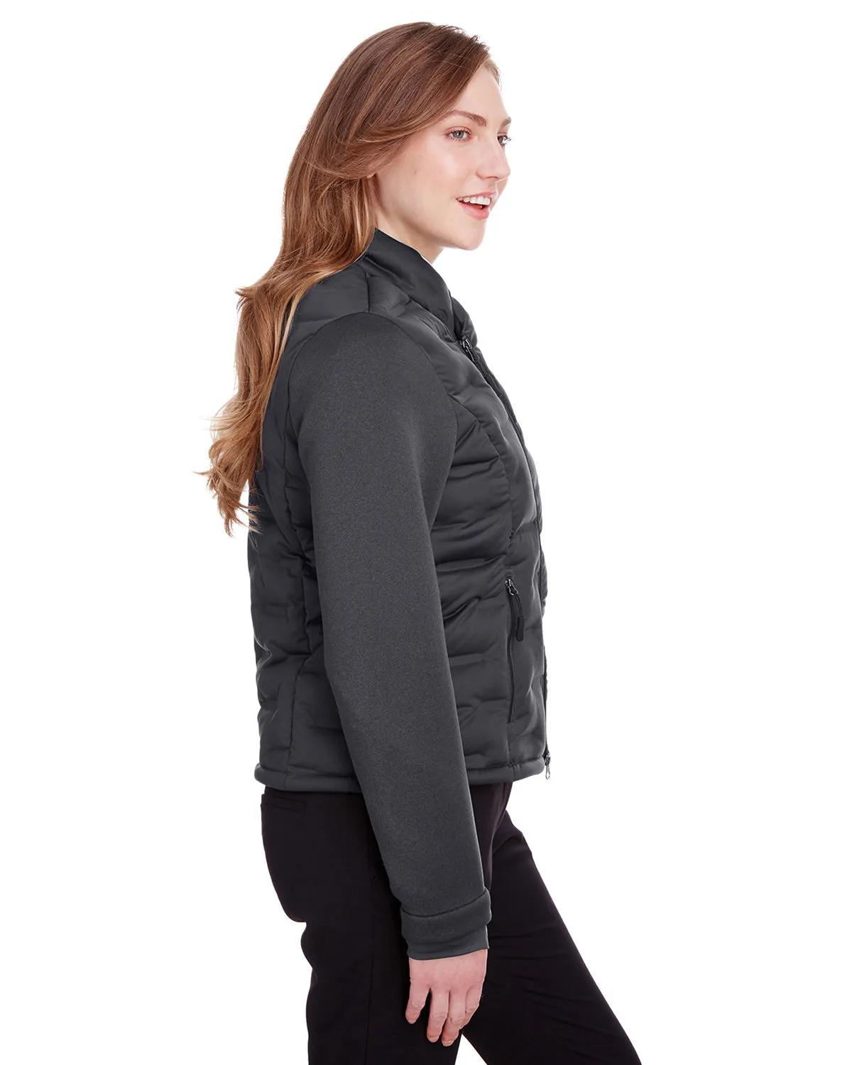 Ladies' Loft Pioneer Hybrid Bomber Jacket 10 of 10