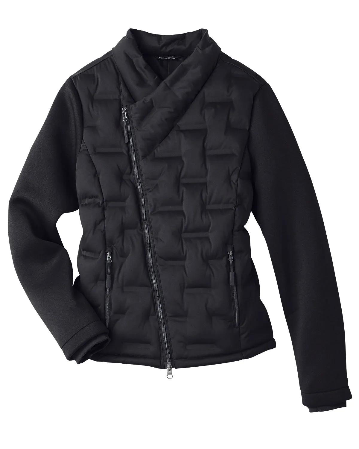 Ladies' Loft Pioneer Hybrid Bomber Jacket 5 of 10