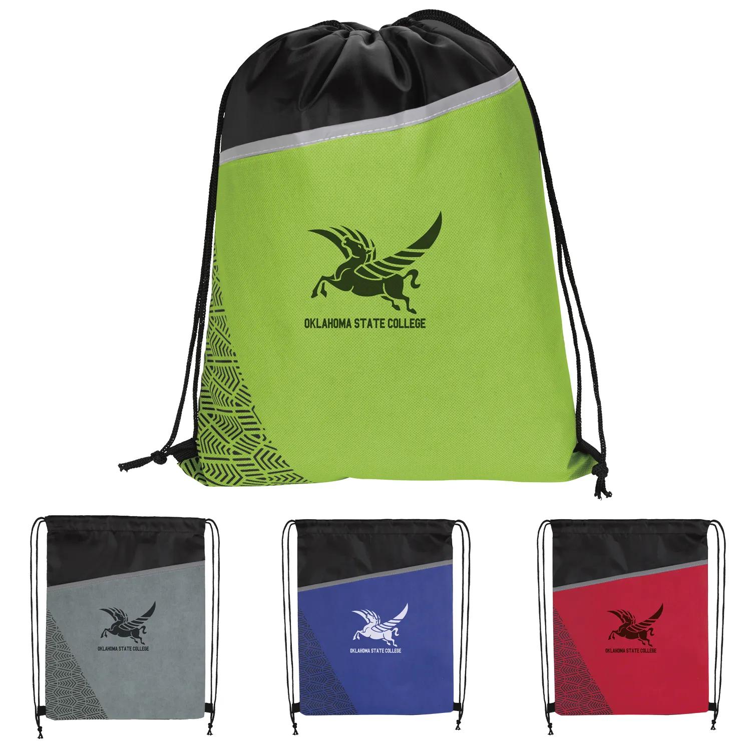 Footprints Drawstring Backpack 8 of 20