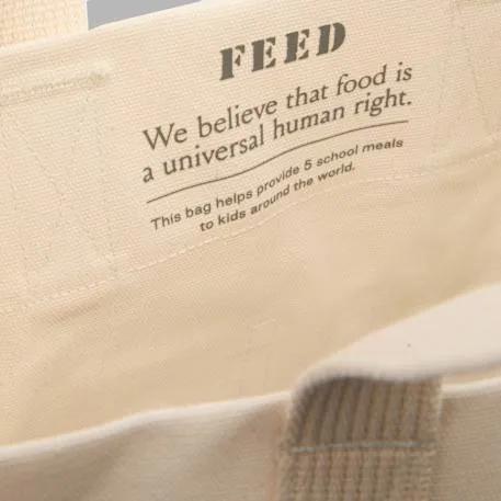 FEED Organic Cotton Market Tote 3 of 13