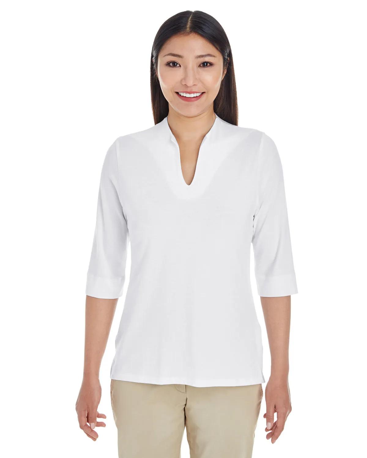 Ladies' Perfect Fit™ Tailored Open Neckline Top 1 of 15