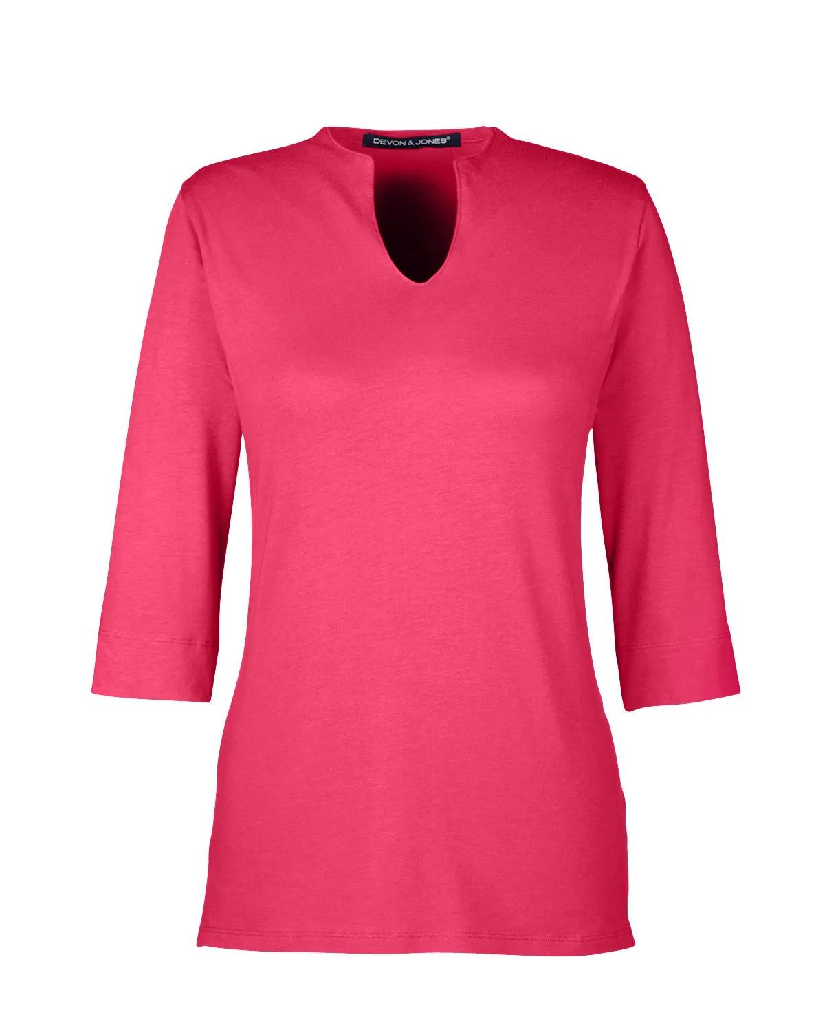 Ladies' Perfect Fit™ Tailored Open Neckline Top 8 of 15