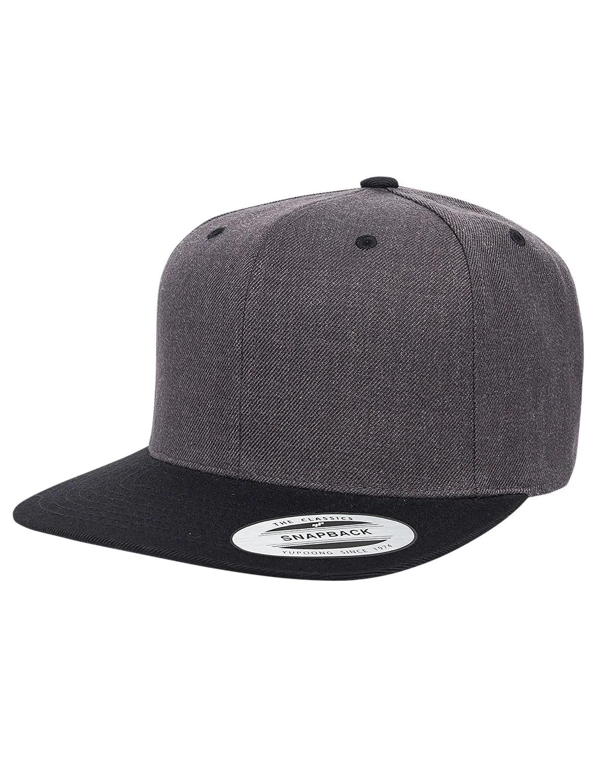 Adult Flat Visor Classic Two-Tone Snapback Cap 12 of 22