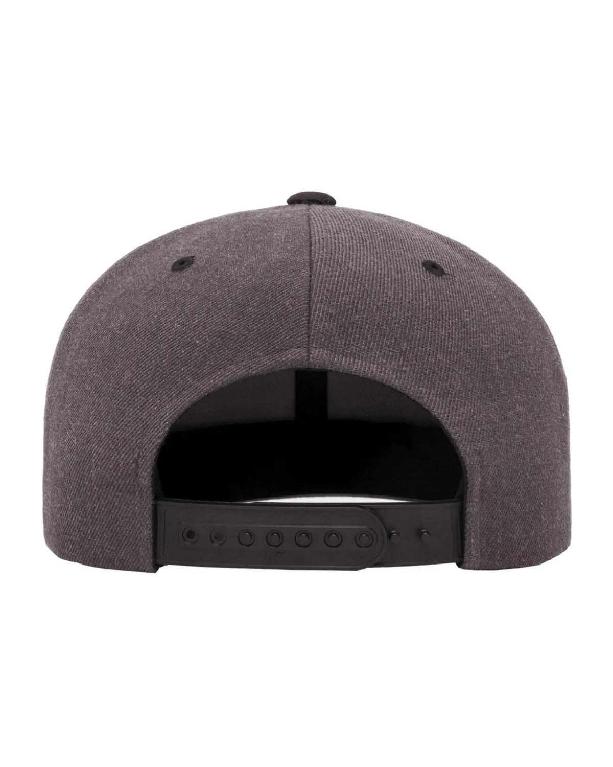 Adult Flat Visor Classic Two-Tone Snapback Cap 11 of 22