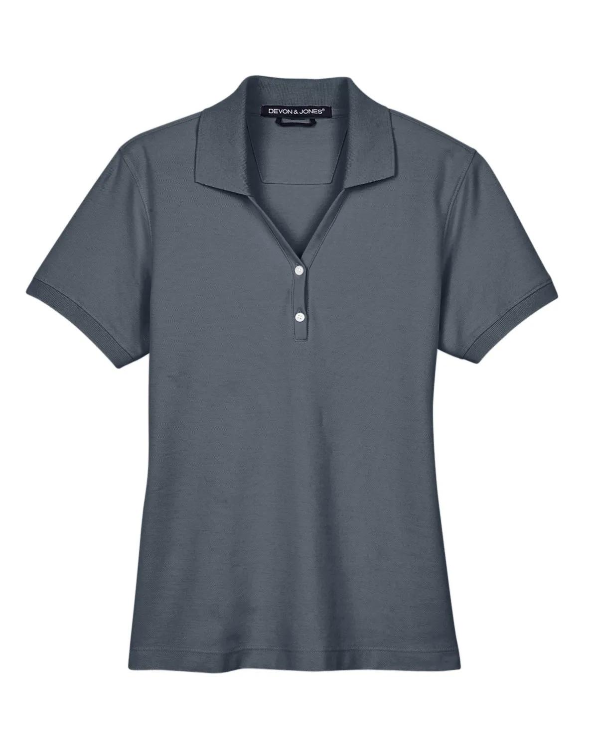 Ladies' Pima Piqué Y-Collar Polo 22 of 131