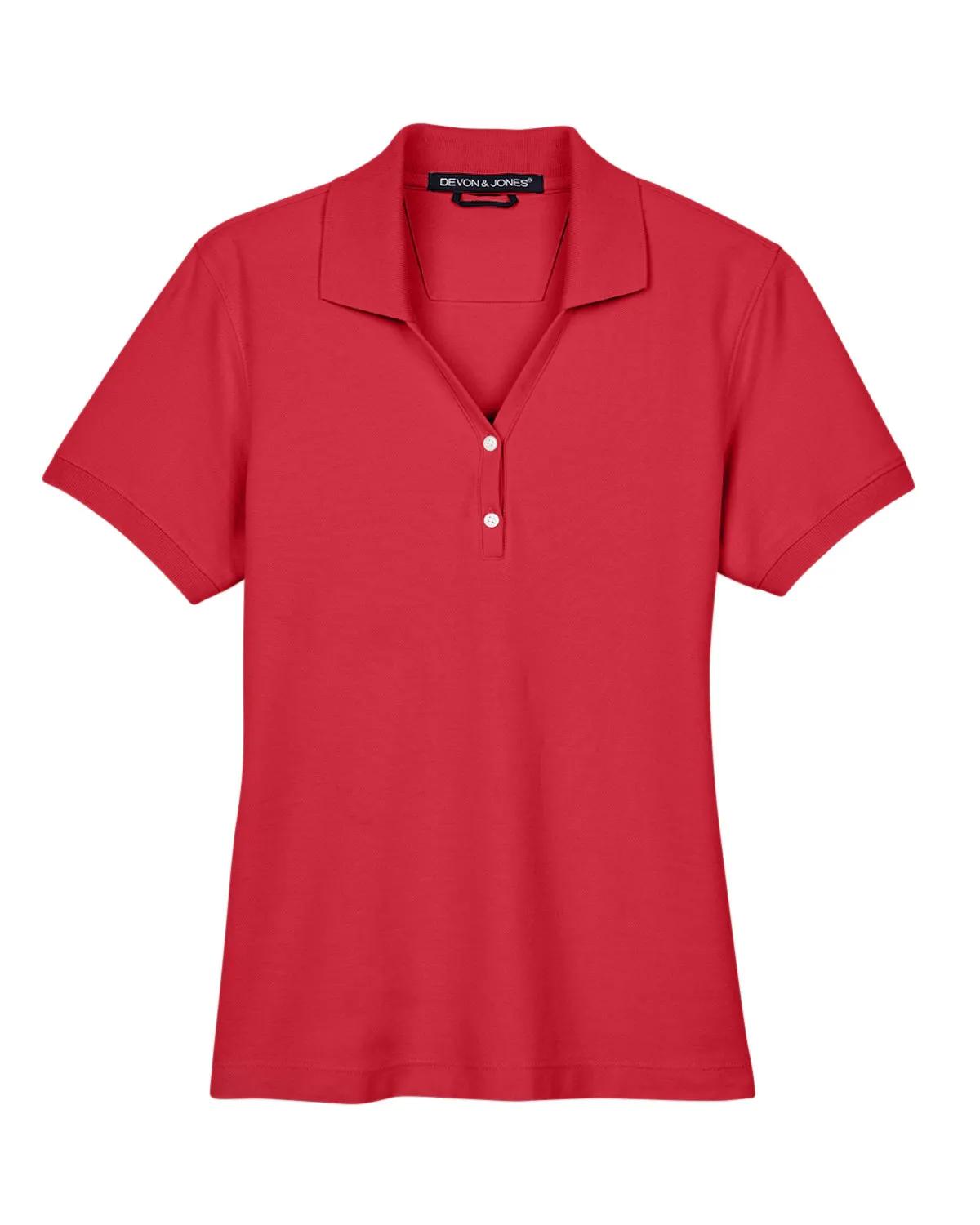 Ladies' Pima Piqué Y-Collar Polo 86 of 131