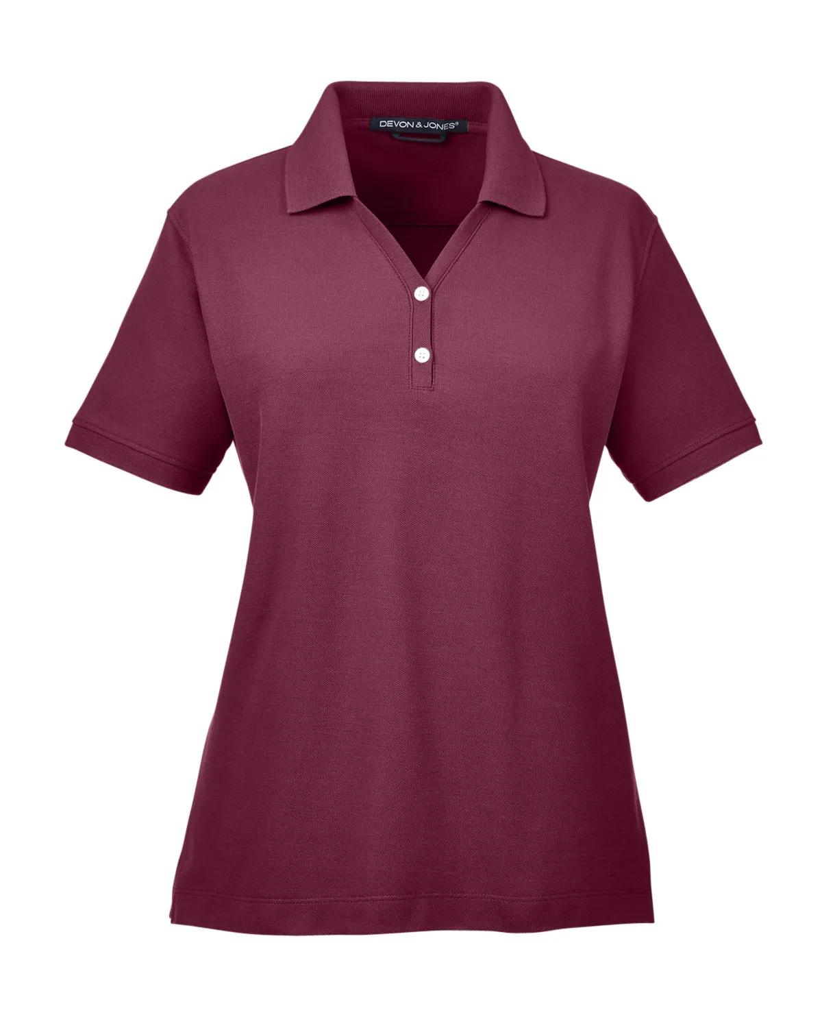 Ladies' Pima Piqué Y-Collar Polo 107 of 131