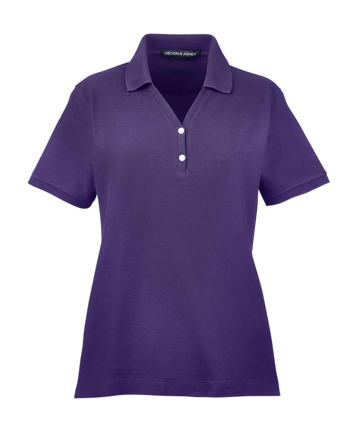 Ladies' Pima Piqué Y-Collar Polo 101 of 131